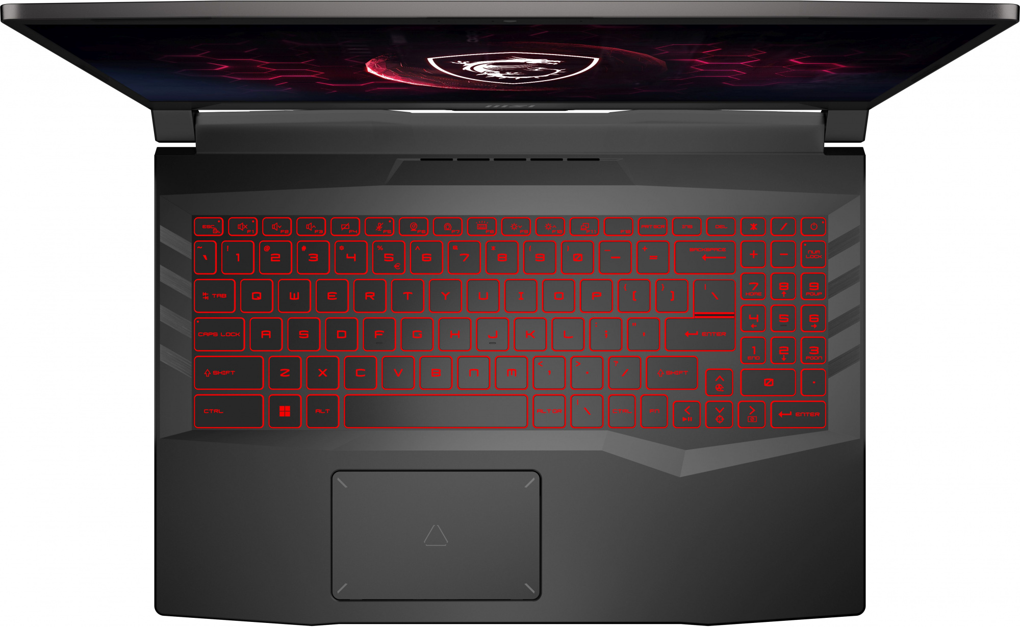 Ноутбук MSI Pulse GL66 12UEK-220RU Core i7 12700H 16Gb SSD512Gb NVIDIA GeForce RTX 3060 6Gb 15.6" IPS FHD (1920x1080) Windows 11 Home grey WiFi BT Cam (9S7-158314-220) — фото 10