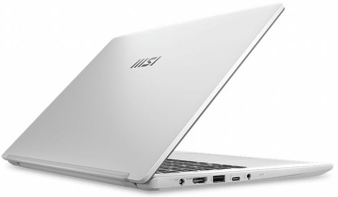 Ноутбук MSI Modern 14 C12M-239RU Core i5 1235U 8Gb SSD512Gb Intel Iris Xe graphics 14" IPS FHD (1920x1080) Windows 11 Home silver WiFi BT Cam (9S7-14J111-239) — фото 2