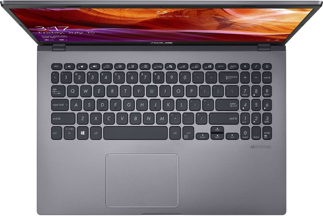 Ноутбук Asus X509FA-BR350 Core i7 8565U 8Gb SSD256Gb Intel UHD Graphics 15.6" TN HD (1366x768) noOS grey WiFi BT Cam (90NB0MZ2-M19580) — фото 6