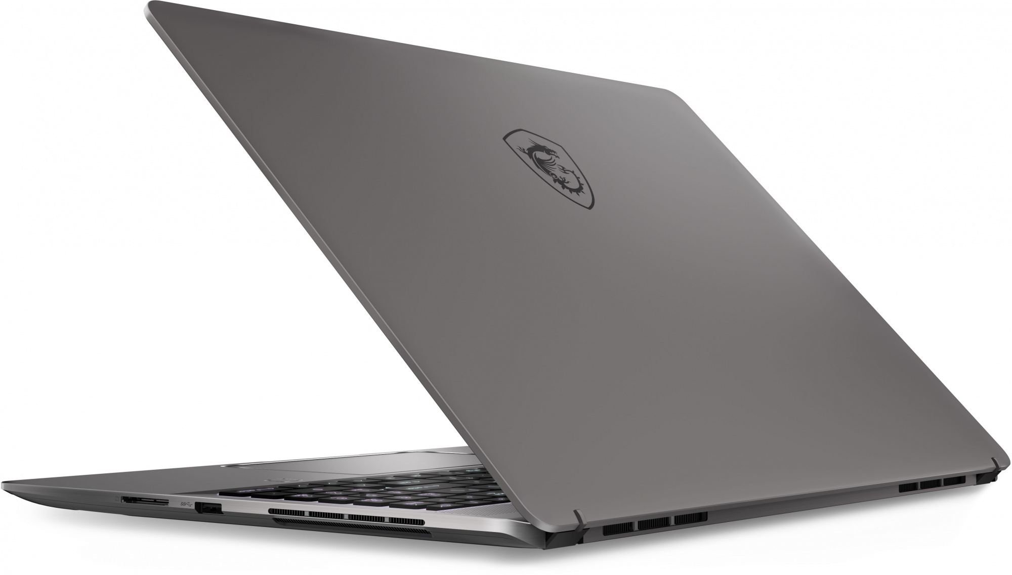 Ноутбук MSI CreatorPro Z16P B12UMST-223RU Core i9 12900H 64Gb SSD2Tb NVIDIA GeForce RTX A5500 16Gb 16" IPS Touch QHD+ (2560x1600) Windows 11 Professional grey WiFi BT Cam (9S7-15G121-223) — фото 3