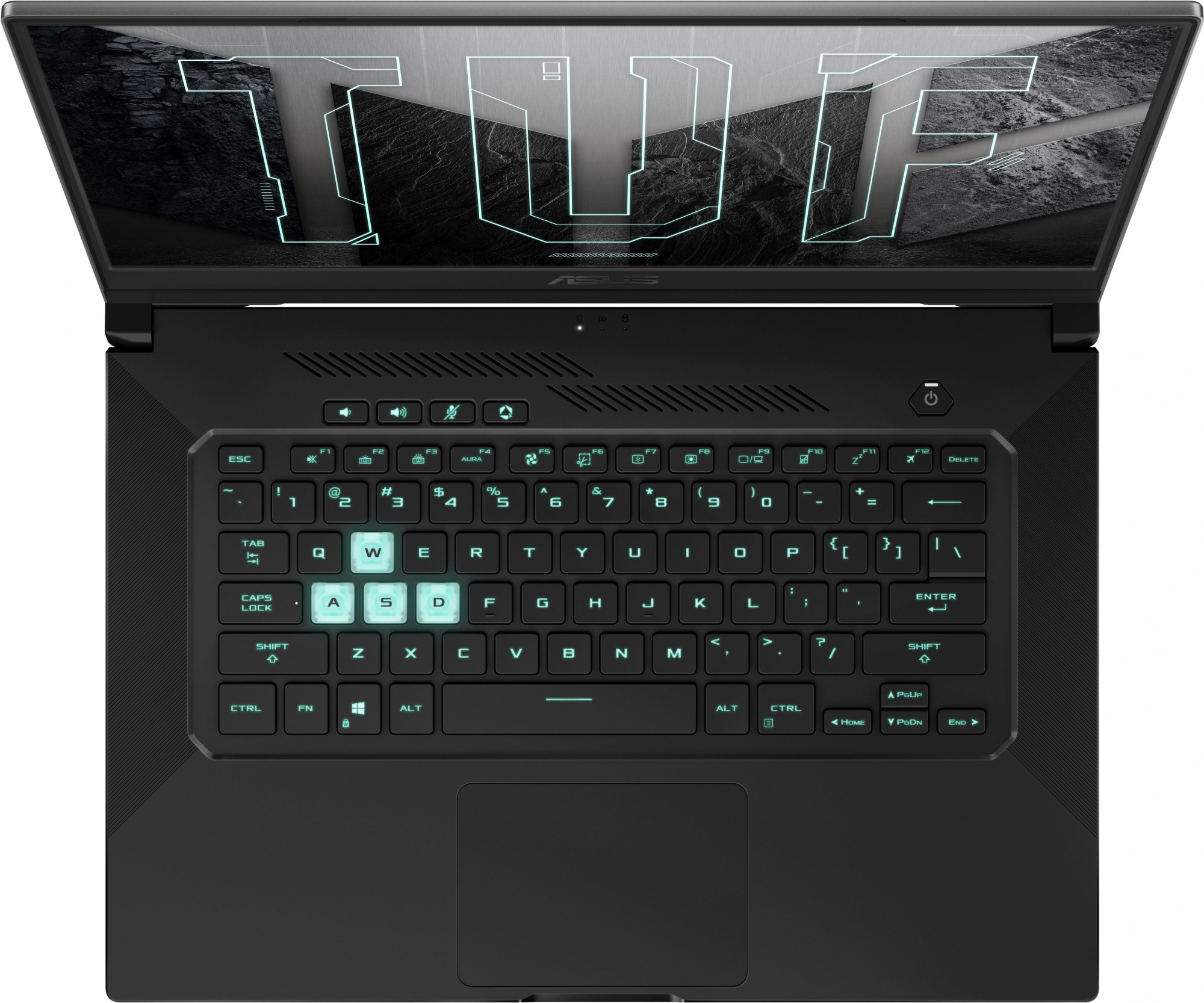Ноутбук Asus TUF Gaming Dash FX516PC-HN558 Core i5 11300H 8Gb SSD512Gb NVIDIA GeForce RTX 3050 4Gb 15.6" IPS FHD (1920x1080) noOS grey WiFi BT (90NR05U1-M02350) — фото 8