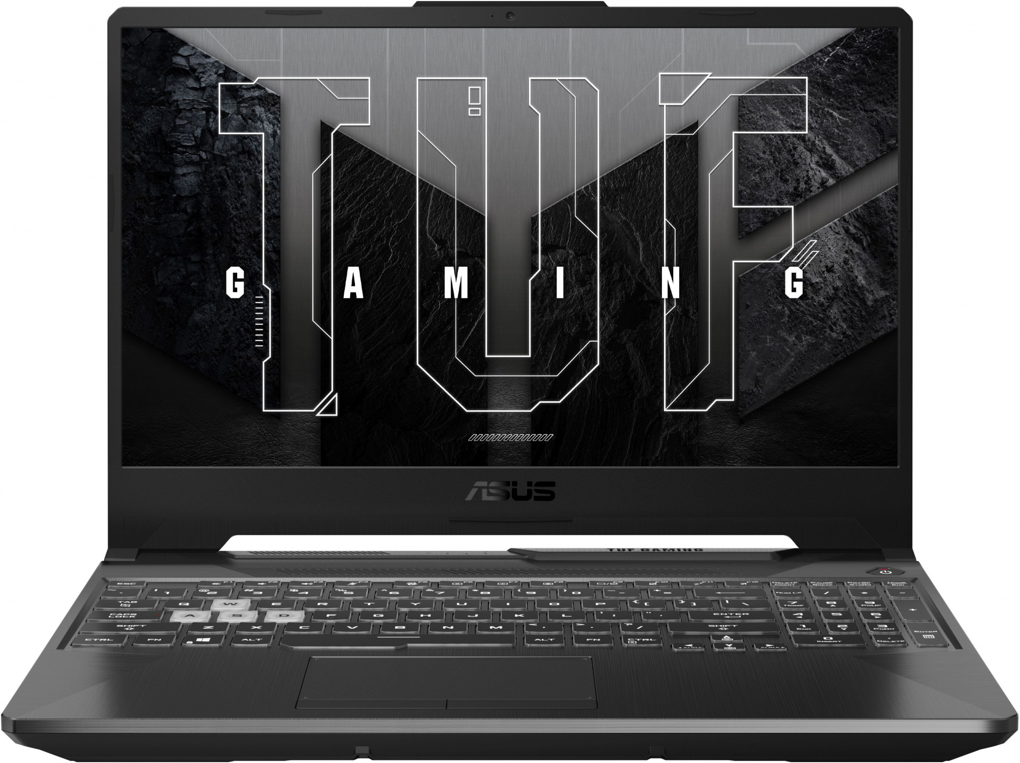 Ноутбук Asus TUF Gaming F15 FX506HC-HN011 Core i5 11400H 8Gb SSD512Gb NVIDIA GeForce RTX 3050 4Gb 15.6" IPS FHD (1920x1080) noOS black WiFi BT Cam (90NR0724-M01890)