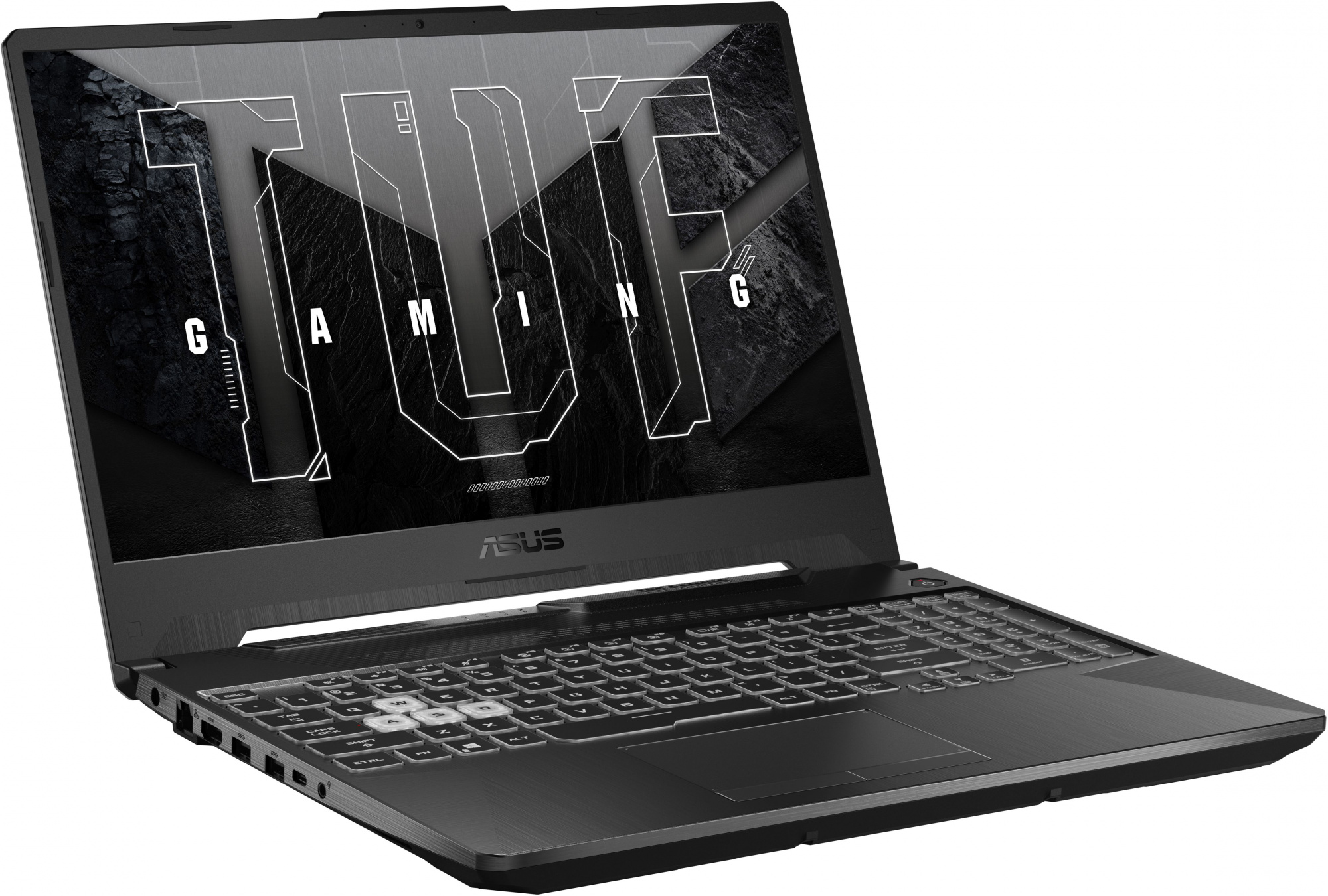Ноутбук Asus TUF Gaming F15 FX506HC-HN011 Core i5 11400H 8Gb SSD512Gb NVIDIA GeForce RTX 3050 4Gb 15.6" IPS FHD (1920x1080) noOS black WiFi BT Cam (90NR0724-M01890) — фото 3