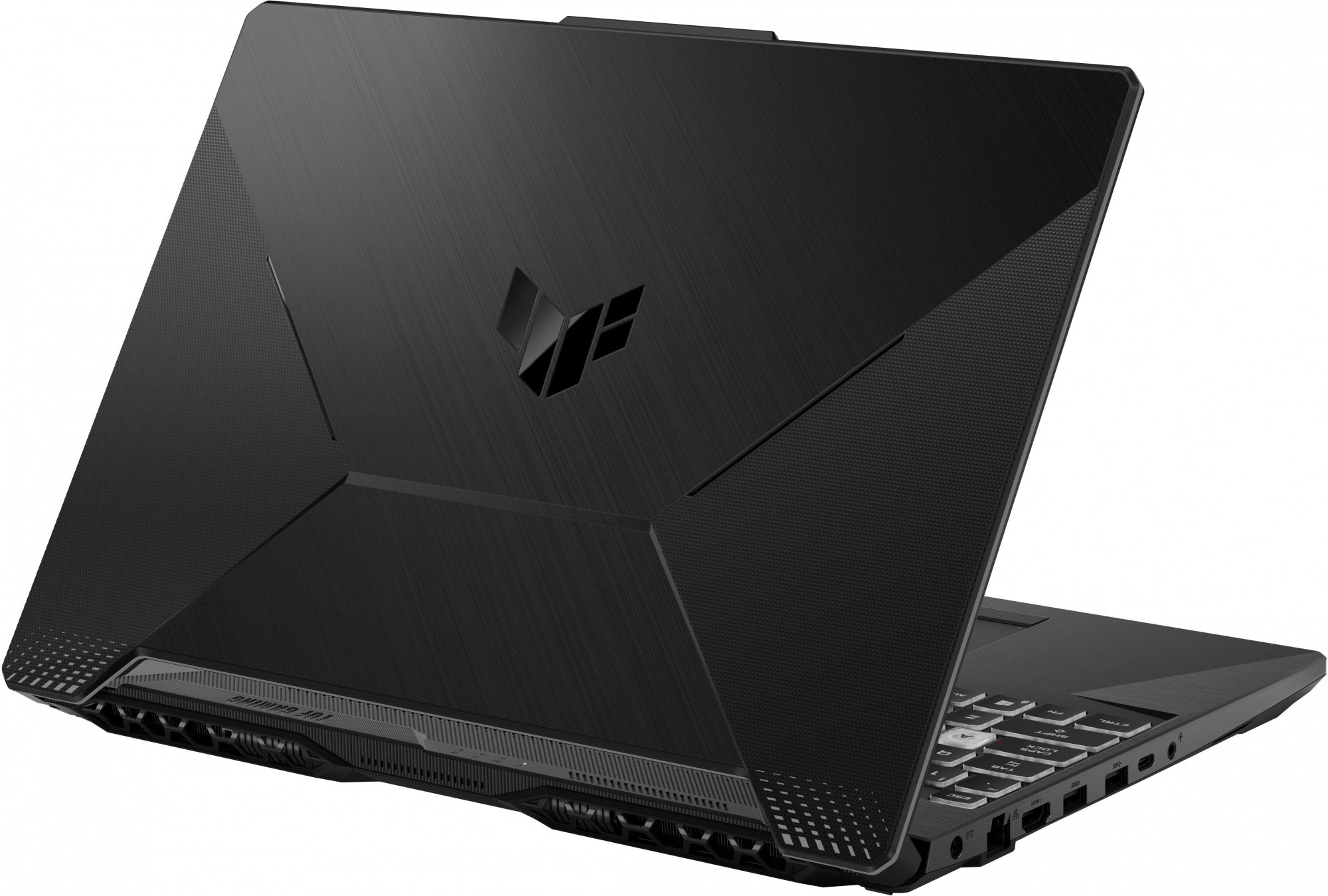 Ноутбук Asus TUF Gaming F15 FX506HC-HN011 Core i5 11400H 8Gb SSD512Gb NVIDIA GeForce RTX 3050 4Gb 15.6" IPS FHD (1920x1080) noOS black WiFi BT Cam (90NR0724-M01890) — фото 4
