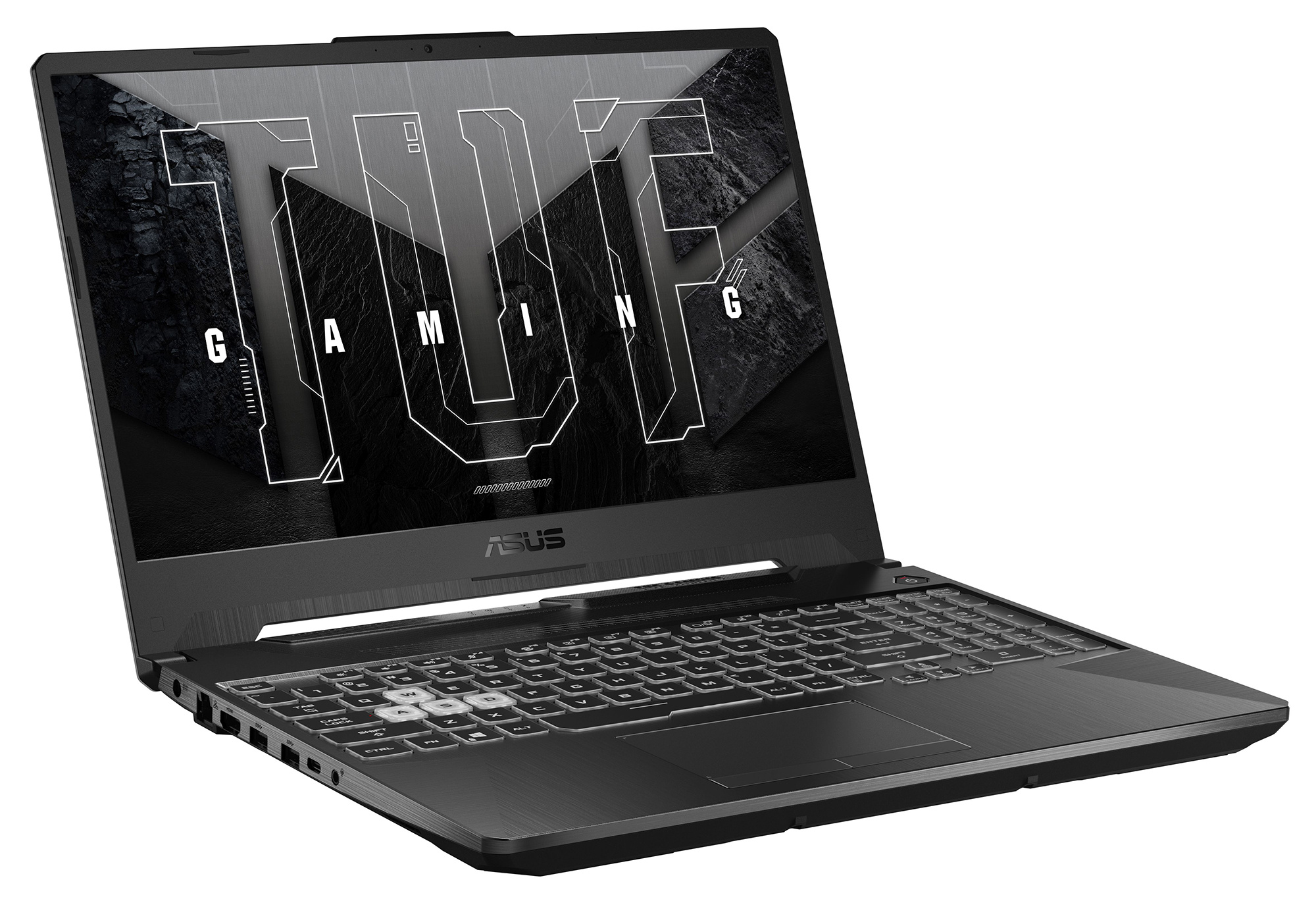 Ноутбук Asus TUF Gaming F15 FX506HC-HN004 Core i5 11400H 16Gb SSD512Gb NVIDIA GeForce RTX 3050 4Gb 15.6" IPS FHD (1920x1080) noOS black WiFi BT Cam (90NR0724-M00LS0) — фото 3