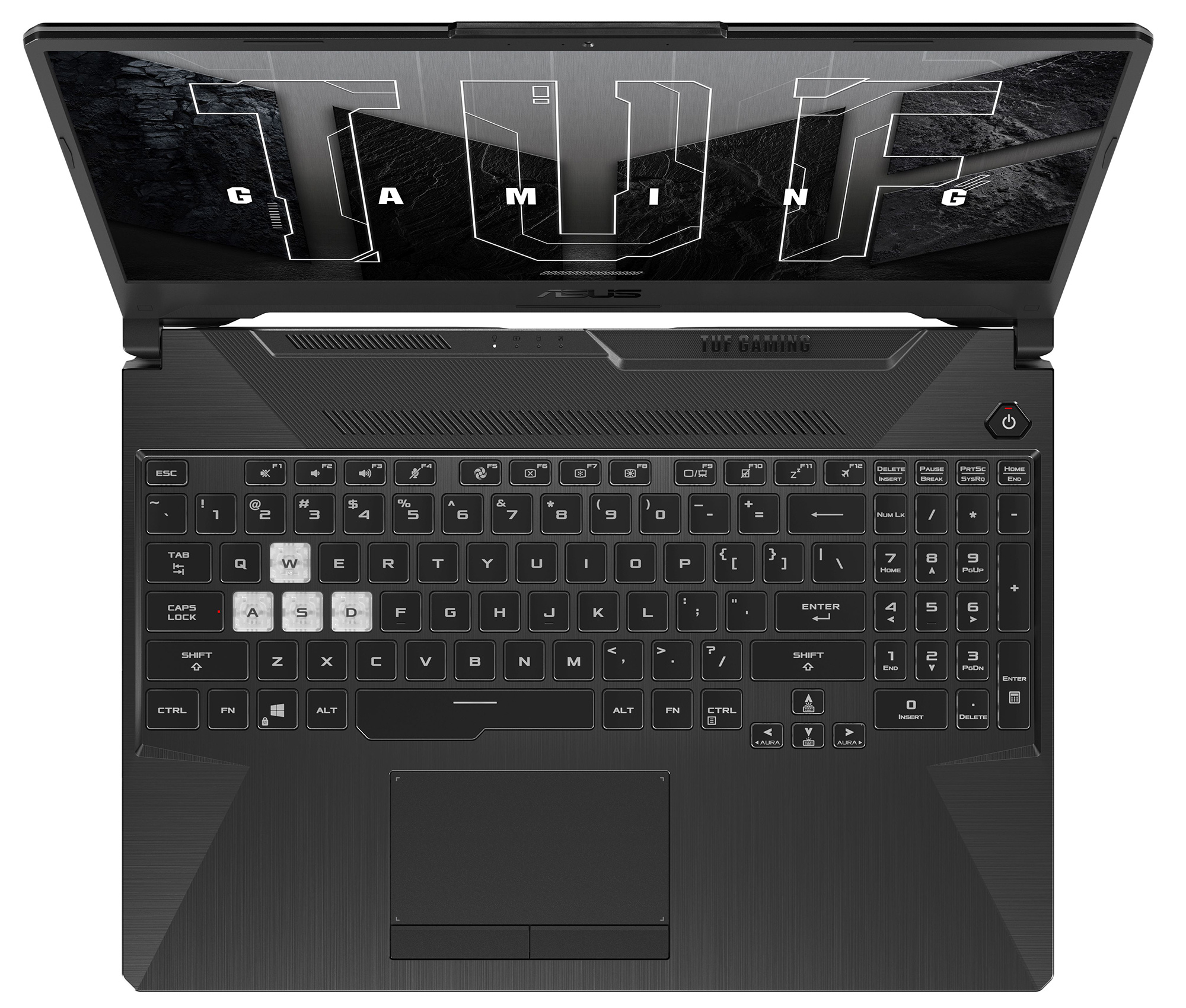 Ноутбук Asus TUF Gaming F15 FX506HC-HN004 Core i5 11400H 16Gb SSD512Gb NVIDIA GeForce RTX 3050 4Gb 15.6" IPS FHD (1920x1080) noOS black WiFi BT Cam (90NR0724-M00LS0) — фото 13
