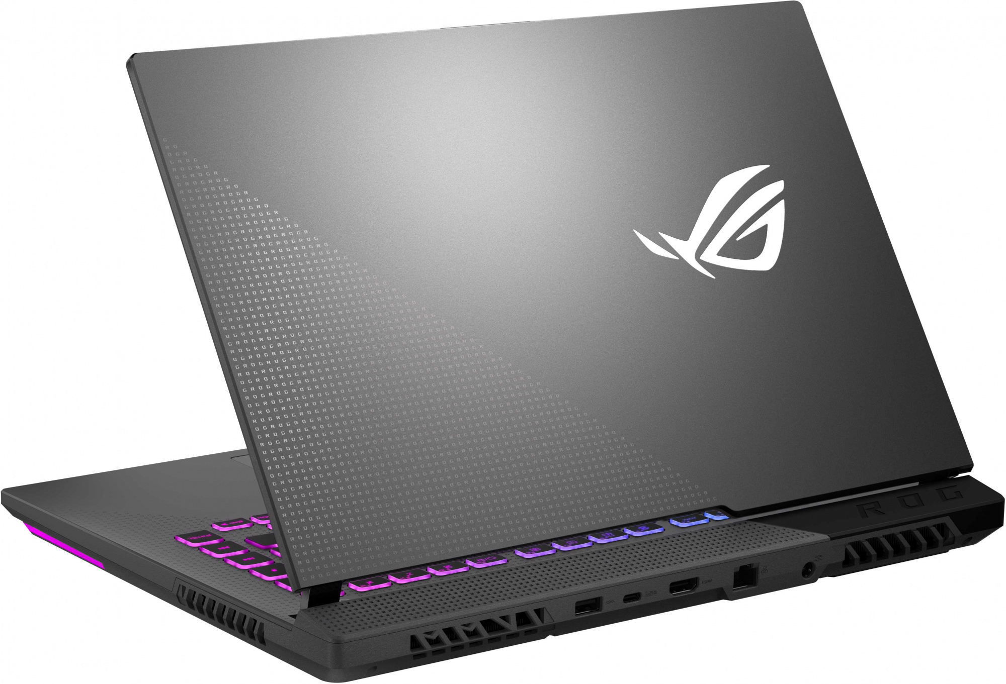 Ноутбук Asus ROG Strix G15 G513IM-HN057 Ryzen 7 4800H 16Gb SSD512Gb NVIDIA GeForce RTX 3060 6Gb 15.6" IPS FHD (1920x1080) noOS grey WiFi BT (90NR0522-M00940) — фото 8