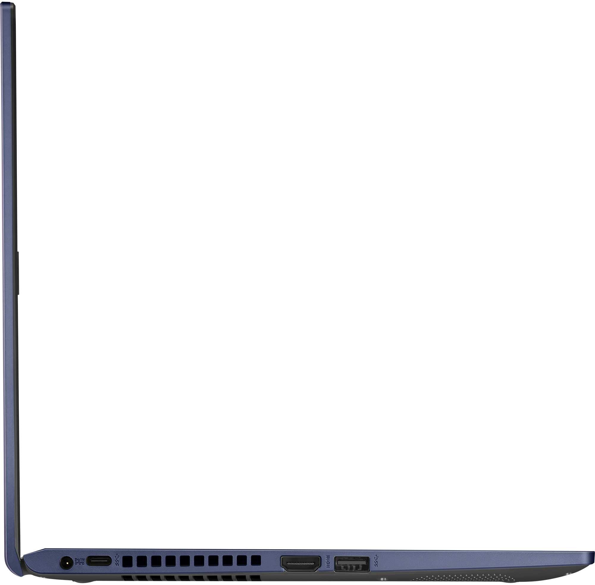 Ноутбук Asus X415JF-EK155T Pentium 6805 4Gb SSD256Gb NVIDIA GeForce Mx130 2Gb 14" TN FHD (1920x1080) Windows 10 Home blue WiFi BT Cam (90NB0SV3-M01950) — фото 10