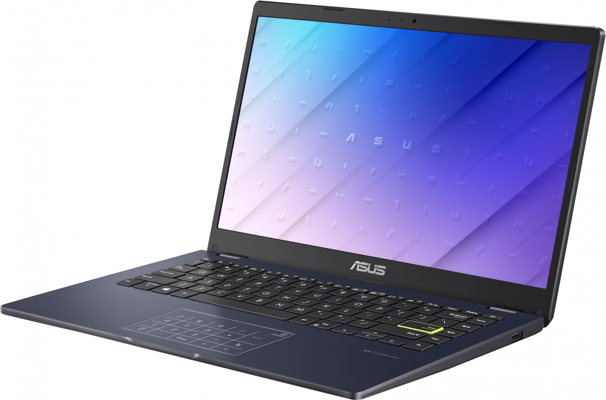 Ноутбук Asus Vivobook Go 14 E410MA-BV1516 Pentium Silver N5030 4Gb SSD256Gb Intel UHD Graphics 605 14" TN HD (1366x768) noOS black WiFi BT Cam (90NB0Q15-M40350) — фото 2