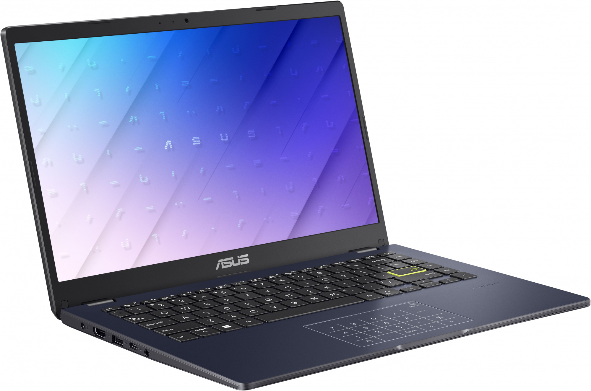 Ноутбук Asus Vivobook Go 14 E410MA-BV1516 Pentium Silver N5030 4Gb SSD256Gb Intel UHD Graphics 605 14" TN HD (1366x768) noOS black WiFi BT Cam (90NB0Q15-M40350) — фото 3