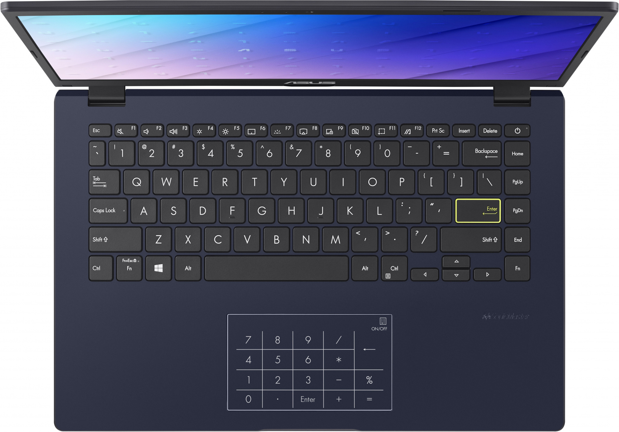 Ноутбук Asus Vivobook Go 14 E410MA-BV1516 Pentium Silver N5030 4Gb SSD256Gb Intel UHD Graphics 605 14" TN HD (1366x768) noOS black WiFi BT Cam (90NB0Q15-M40350) — фото 5