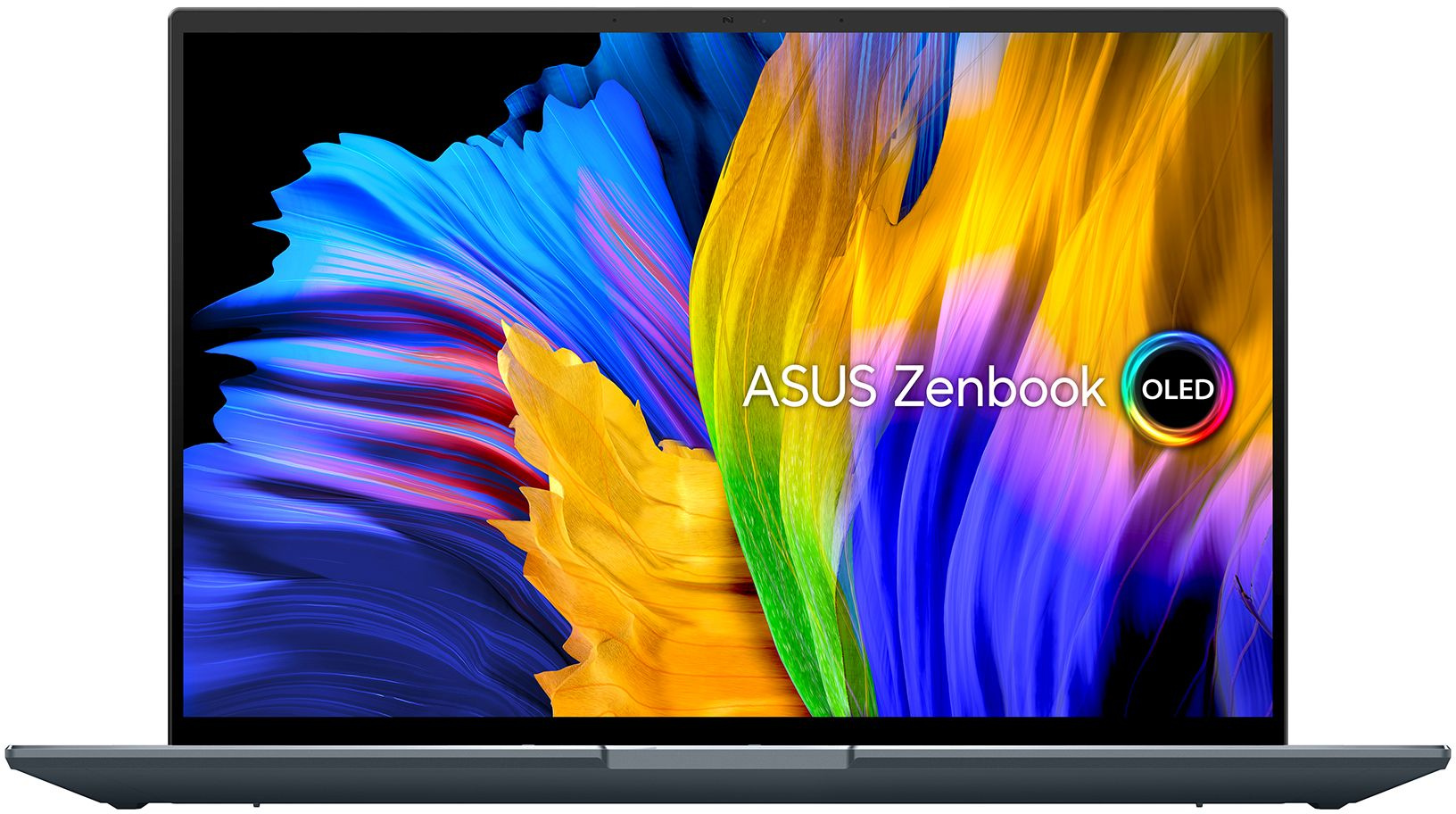 Ноутбук Asus Zenbook 14X OLED UX5400EG-KN185T Core i7 1165G7 16Gb SSD512Gb iOpt32Gb NVIDIA GeForce MX450 2Gb 14" 2.8K (2880x1800) Windows 10 Home grey WiFi BT Cam Bag (90NB0T83-M001L0) — фото 2