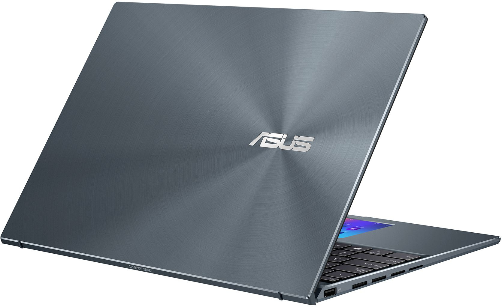 Ноутбук Asus Zenbook 14X OLED UX5400EG-KN185T Core i7 1165G7 16Gb SSD512Gb iOpt32Gb NVIDIA GeForce MX450 2Gb 14" 2.8K (2880x1800) Windows 10 Home grey WiFi BT Cam Bag (90NB0T83-M001L0) — фото 5
