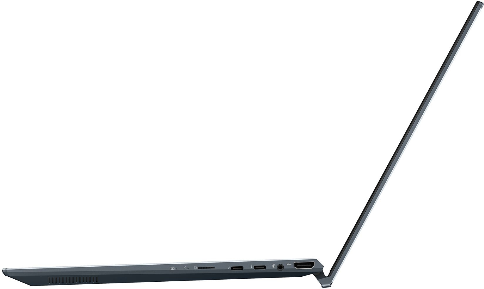 Ноутбук Asus Zenbook 14X OLED UX5400EG-KN185T Core i7 1165G7 16Gb SSD512Gb iOpt32Gb NVIDIA GeForce MX450 2Gb 14" 2.8K (2880x1800) Windows 10 Home grey WiFi BT Cam Bag (90NB0T83-M001L0) — фото 12