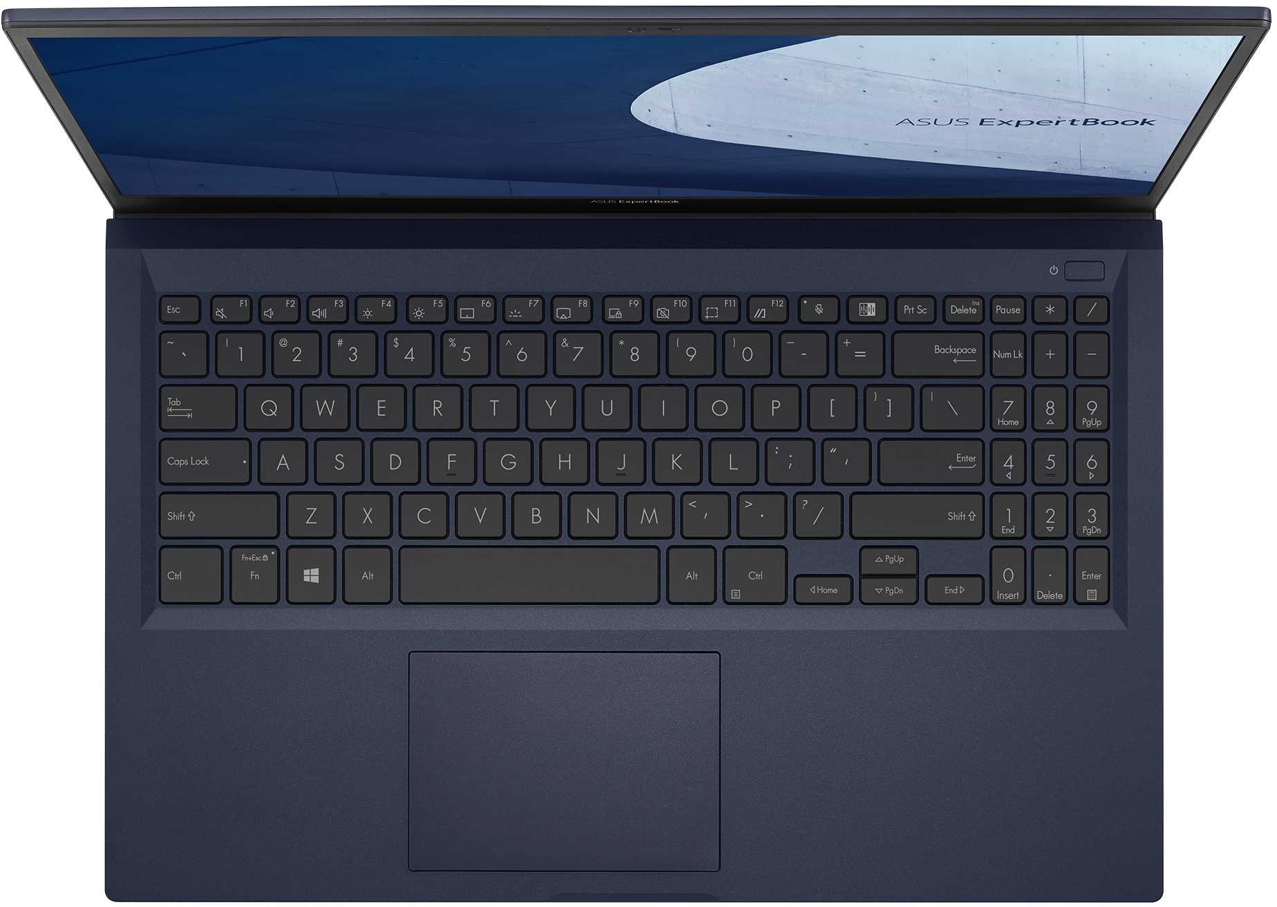 Ноутбук Asus Expertbook B1500CEAE-BQ1736R Core i3 1115G4 8Gb SSD256Gb Intel UHD Graphics 15.6" FHD (1920x1080) Windows 10 Professional black WiFi BT Cam (90NX0441-M21000) — фото 8