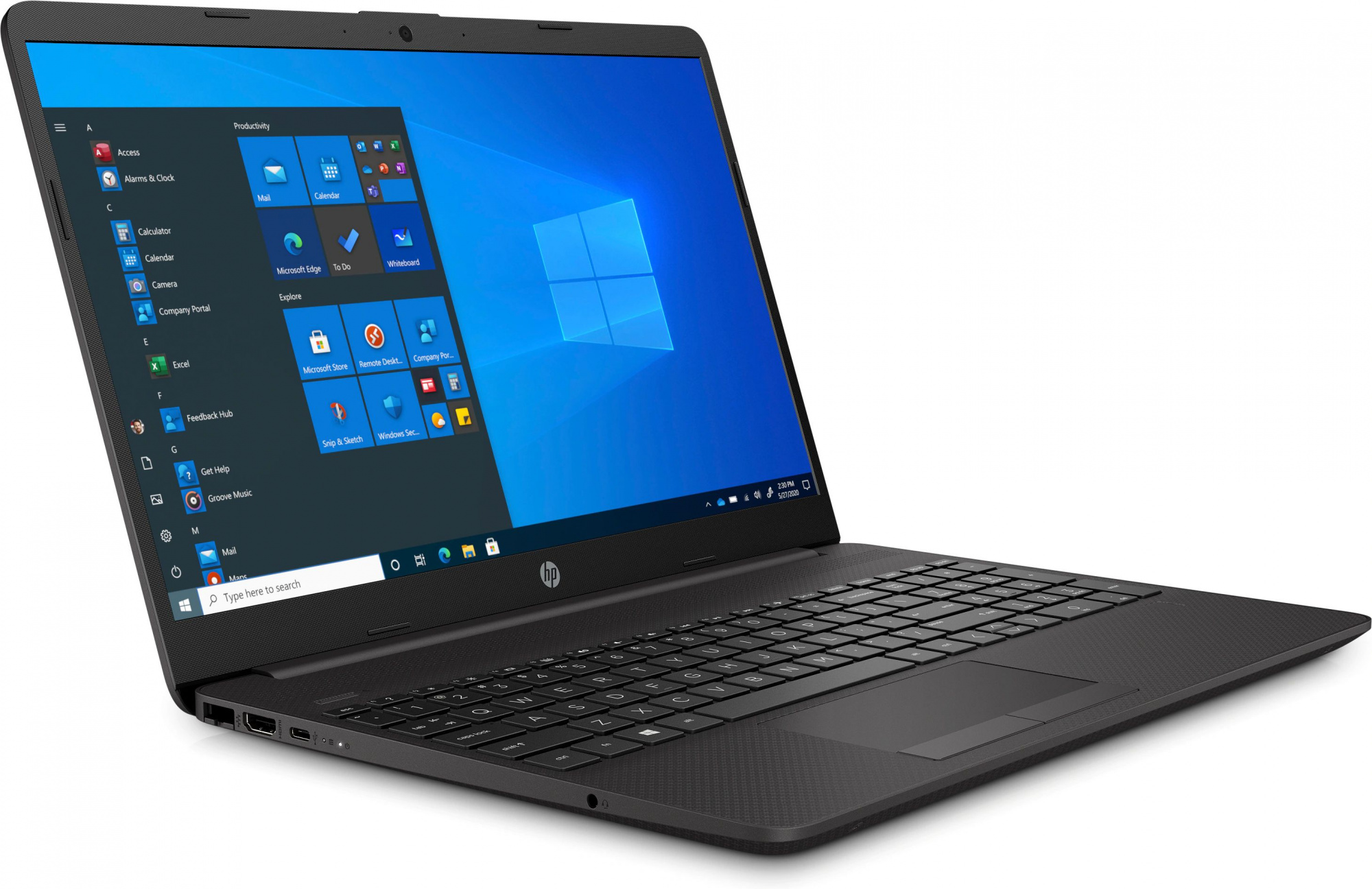 Ноутбук HP 250 G8 Celeron N4020 4Gb 1Tb Intel UHD Graphics 600 15.6" SVA HD (1366x768) noOS dk.silver WiFi BT Cam (27K11EA) — фото 2