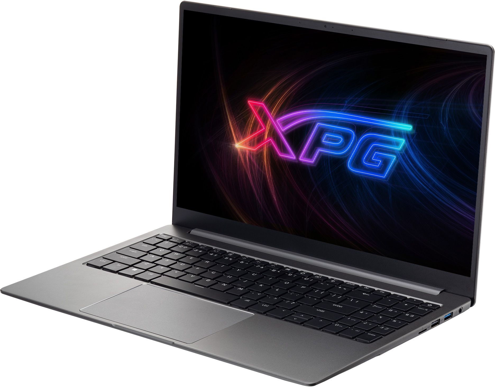 Ноутбук Adata XPG Xenia 15TC Core i5 1135G7 8Gb SSD256Gb Intel Iris Xe graphics 15.6" IPS FHD (1920x1080) Free DOS silver WiFi BT Cam (XENIATC15I5G11GXEL9-GYCRU) — фото 2
