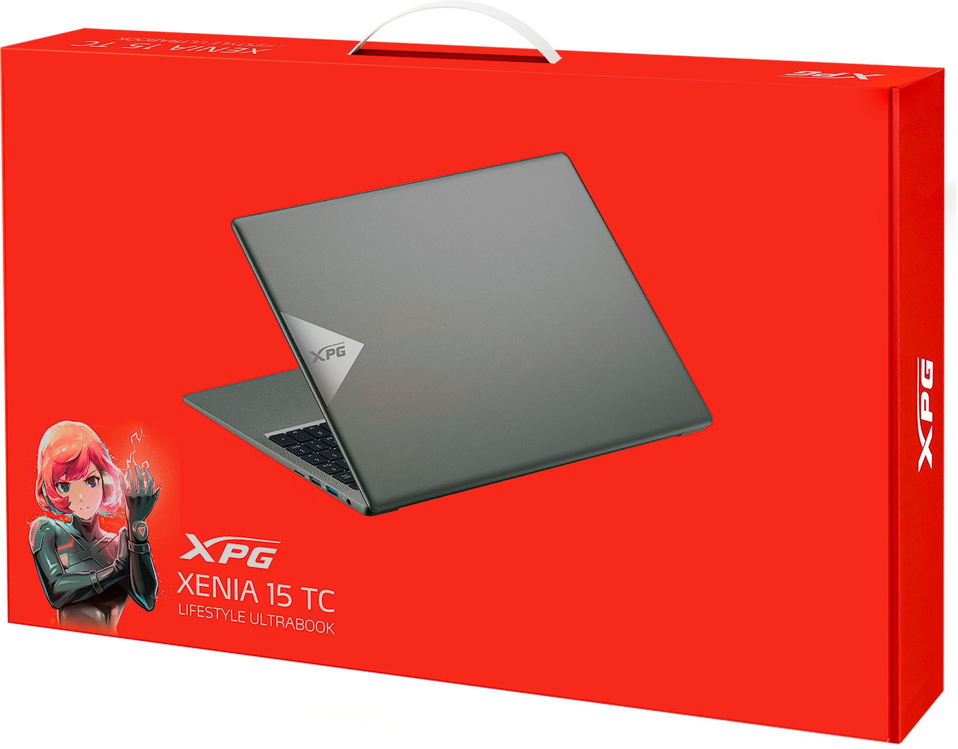 Ноутбук Adata XPG Xenia 15TC Core i5 1135G7 8Gb SSD256Gb Intel Iris Xe graphics 15.6" IPS FHD (1920x1080) Free DOS silver WiFi BT Cam (XENIATC15I5G11GXEL9-GYCRU) — фото 11