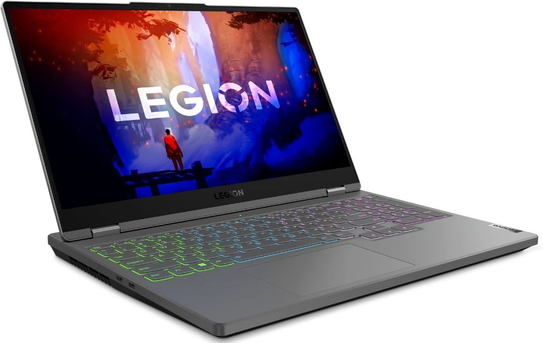 Ноутбук Lenovo Legion 5 15ARH7H Ryzen 7 6800H 16Gb SSD512Gb NVIDIA GeForce RTX 3060 6Gb 15.6" IPS WQHD (2560x1440) noOS grey WiFi BT Cam (82RD0091RK) — фото 6