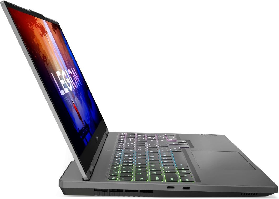 Ноутбук Lenovo Legion 5 15ARH7H Ryzen 7 6800H 16Gb SSD512Gb NVIDIA GeForce RTX 3060 6Gb 15.6" IPS WQHD (2560x1440) noOS grey WiFi BT Cam (82RD0091RK) — фото 3