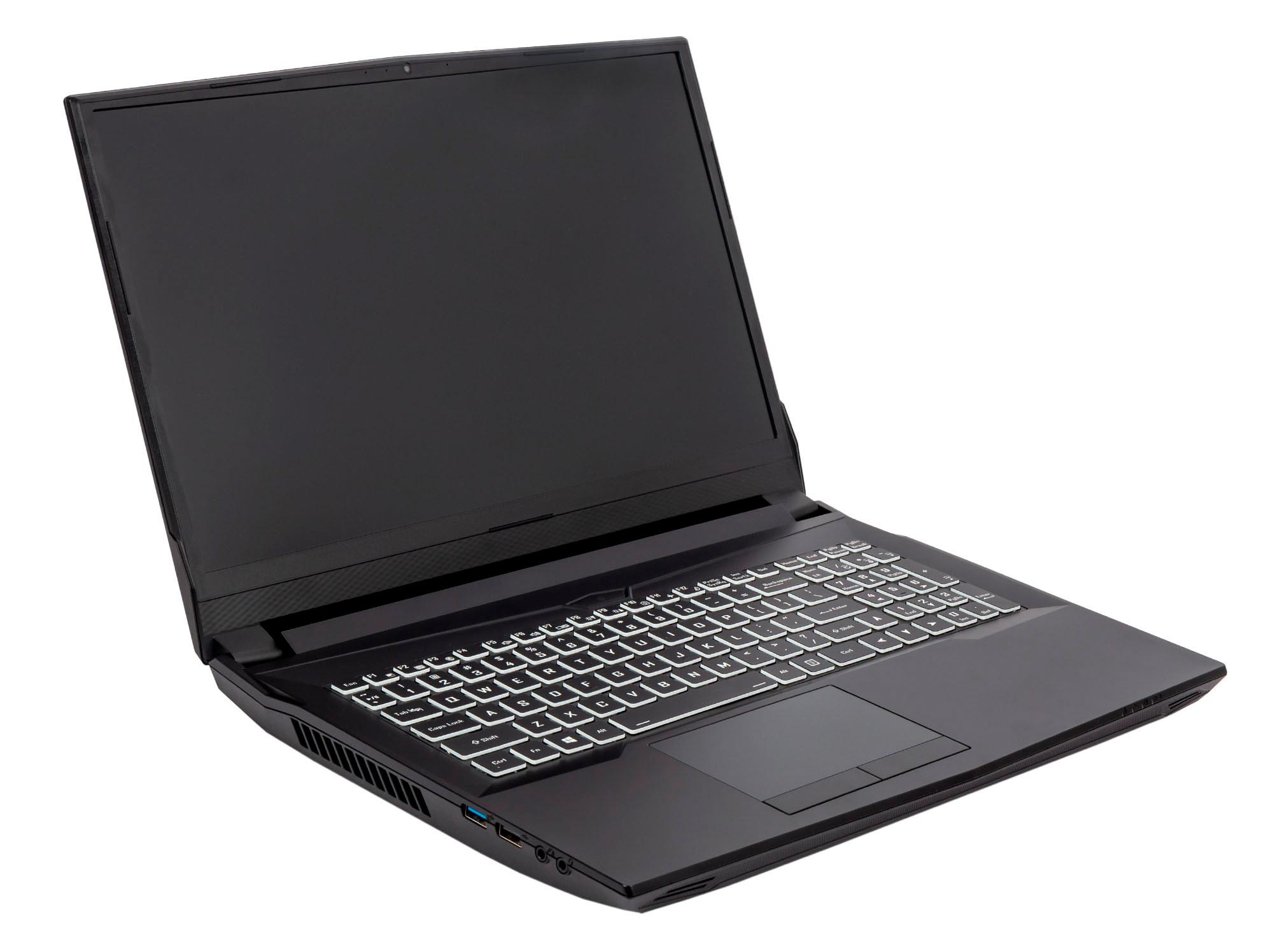 Ноутбук Hiper G16 Core i7 11700 16Gb SSD1Tb NVIDIA GeForce RTX 3070 8Gb 16.1" IPS FHD (1920x1080) noOS black WiFi BT Cam 5040mAh (G16RTX3070B11700LX) — фото 3