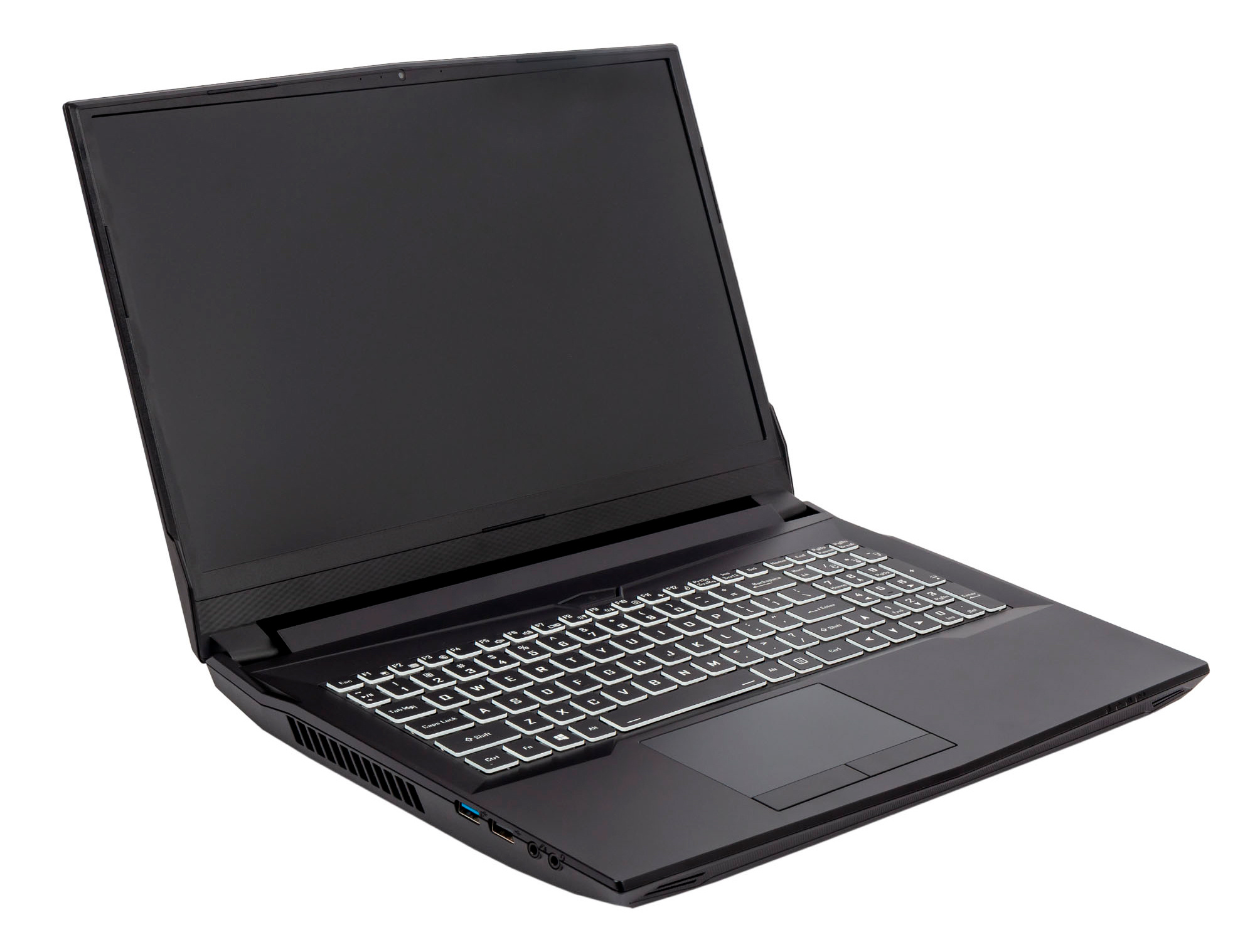 Ноутбук Hiper G16 Core i7 11700 32Gb SSD1Tb NVIDIA GeForce RTX 3070 8Gb 16.1" IPS FHD (1920x1080) noOS black WiFi BT Cam 5040mAh (G16RTX3070C11700LX) — фото 3