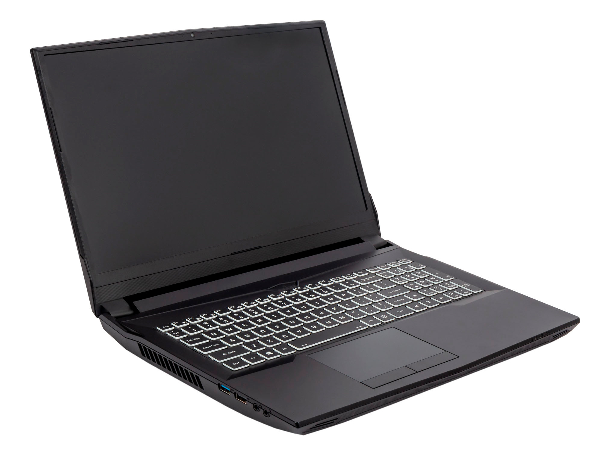 Ноутбук Hiper G16 Core i7 11700 32Gb SSD1Tb NVIDIA GeForce RTX 3070 8Gb 16.1" IPS FHD (1920x1080) Windows 11 Professional black WiFi BT Cam 5040mAh (G16RTX3070C11700W11) — фото 3