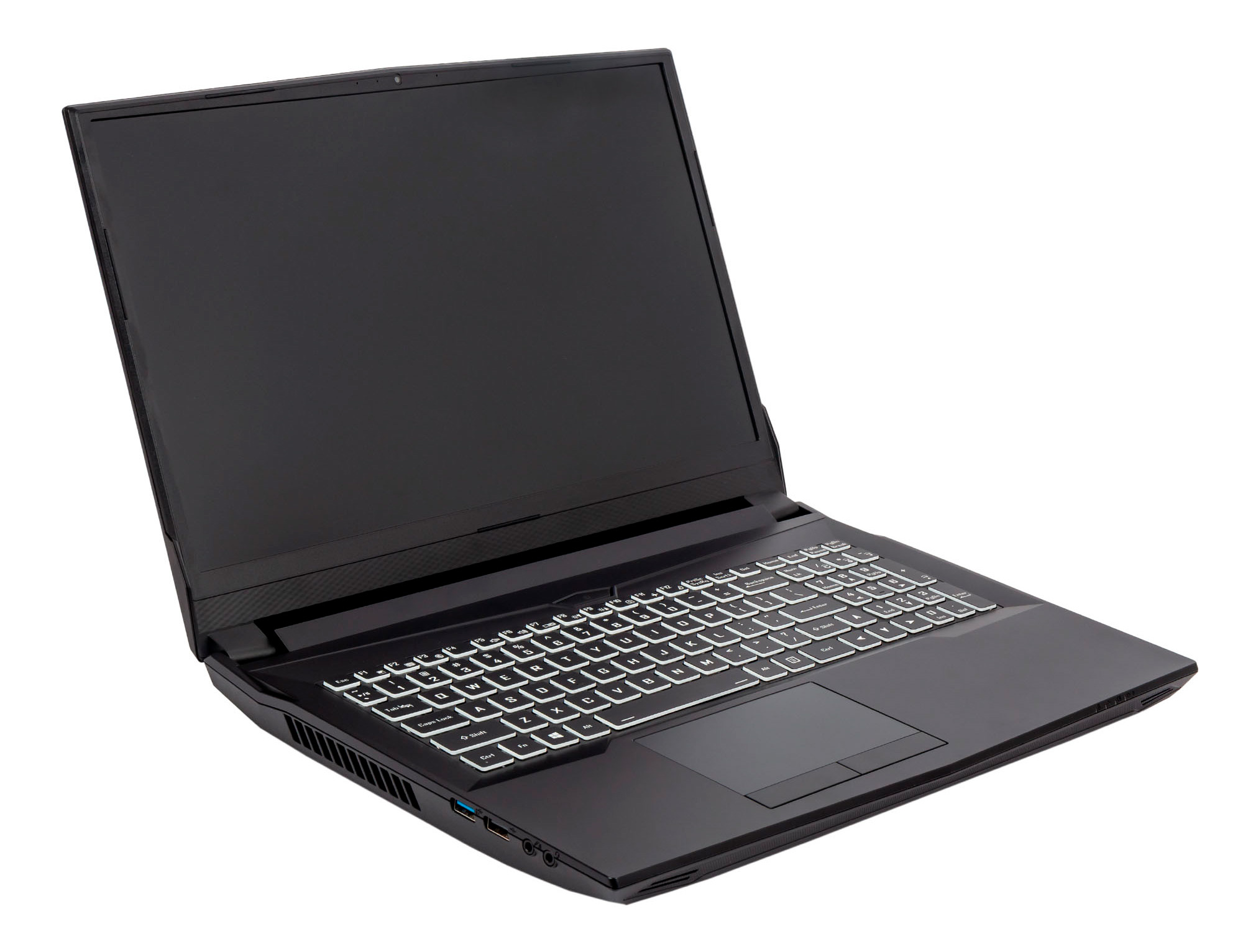 Ноутбук Hiper G16 Core i7 11700 32Gb SSD2Tb NVIDIA GeForce RTX 3070 8Gb 16.1" IPS FHD (1920x1080) Windows 11 Professional black WiFi BT Cam 5040mAh (G16RTX3070D11700W11) — фото 3