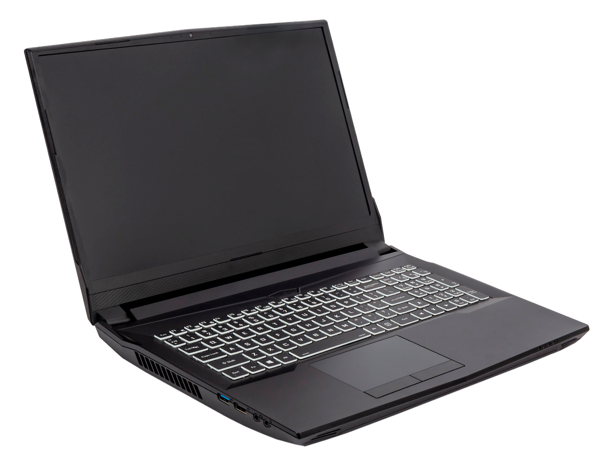 Ноутбук Hiper G16 Core i5 10400 16Gb SSD1Tb NVIDIA GeForce RTX 3070 8Gb 16.1" IPS FHD (1920x1080) noOS black WiFi BT Cam 5040mAh (G16RTX3070B10400LX) — фото 3