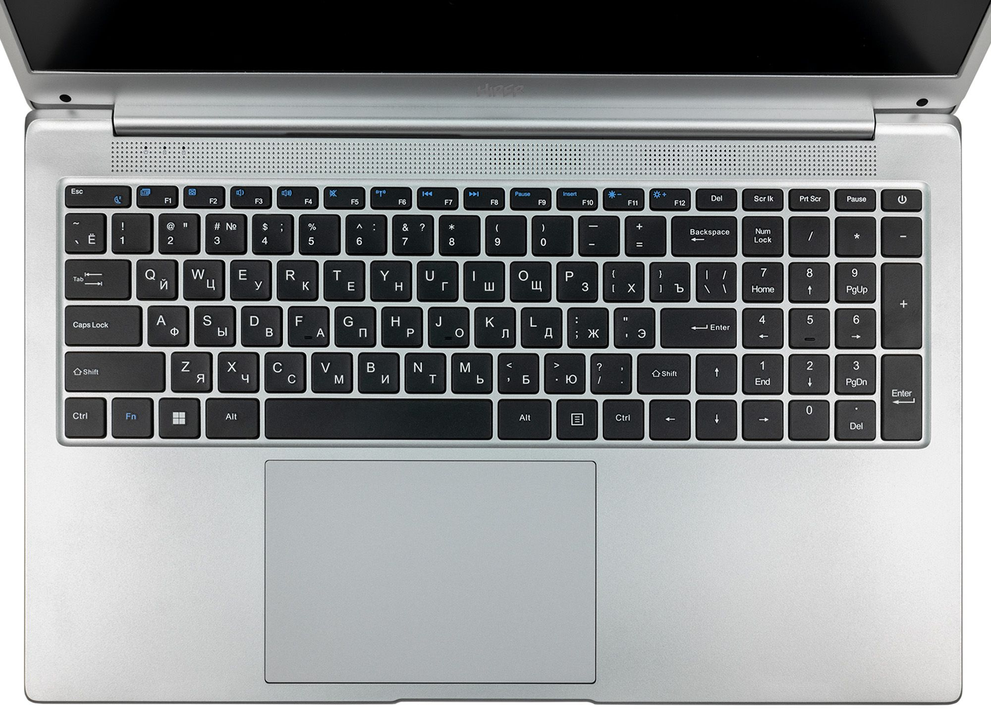 Ноутбук Hiper Office SP Core i5 10210U 8Gb SSD512Gb Intel UHD Graphics 17.3" IPS FHD (1920x1080) Free DOS silver WiFi BT Cam 4570mAh (MTL1732A10210DS) — фото 8