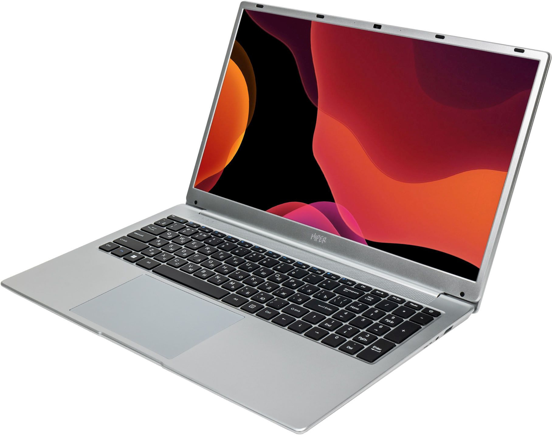 Ноутбук Hiper Office SP Core i5 10210U 8Gb SSD512Gb Intel UHD Graphics 17.3" IPS FHD (1920x1080) Free DOS silver WiFi BT Cam 4570mAh (MTL1732A10210DS) — фото 17