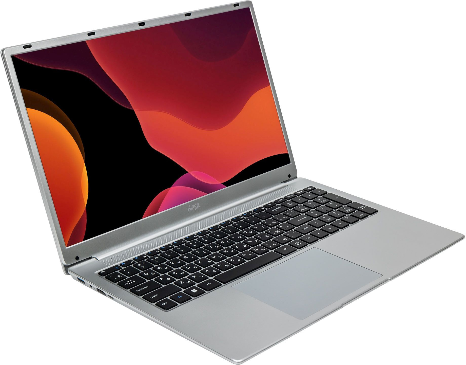 Ноутбук Hiper Office SP Core i5 10210U 8Gb SSD512Gb Intel UHD Graphics 17.3" IPS FHD (1920x1080) Free DOS silver WiFi BT Cam 4570mAh (MTL1732A10210DS) — фото 18