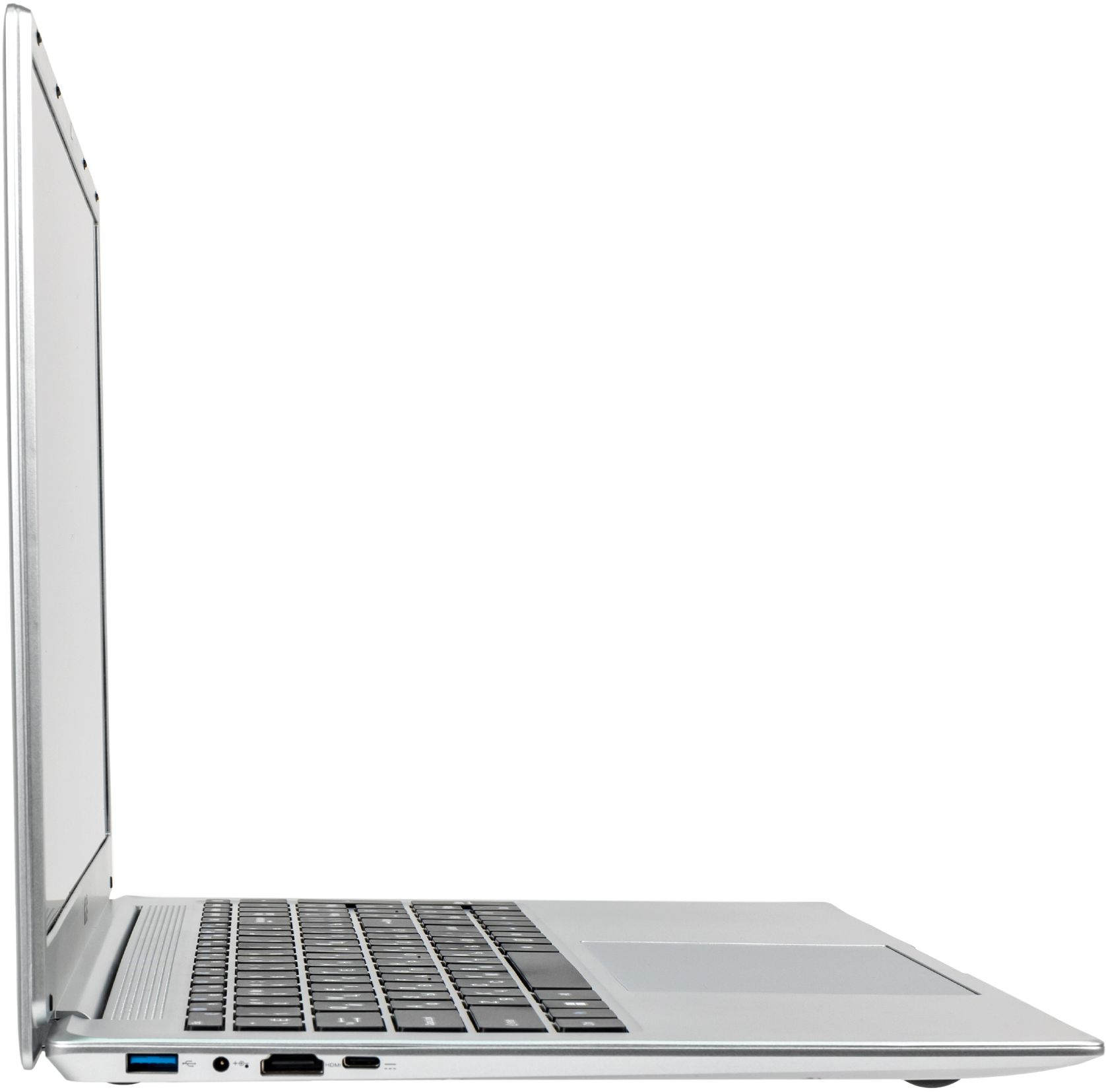 Ноутбук Hiper Office SP Core i7 10510U 8Gb SSD512Gb Intel UHD Graphics 17.3" IPS FHD (1920x1080) Free DOS silver WiFi BT Cam 4570mAh (MTL1732A10510DS) — фото 6