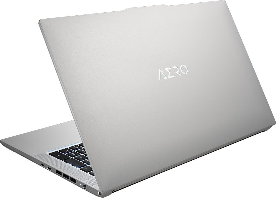 Ноутбук Gigabyte Aero 17 Core i7 12700H 16Gb SSD2Tb NVIDIA GeForce RTX3070Ti 8Gb 17.3" IPS UHD (3840x2160) Windows 11 Professional silver WiFi BT Cam (XE5-73RU738HP) — фото 3