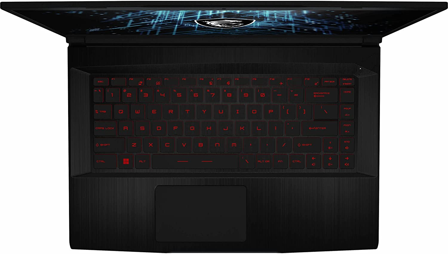 Ноутбук MSI GF63 12HW-005XRU Core i5 12500H 16Gb SSD512Gb Intel Arc A370M 4Gb 15.6" IPS FHD (1920x1080) Free DOS black WiFi BT Cam (9S7-16R712-005) — фото 4