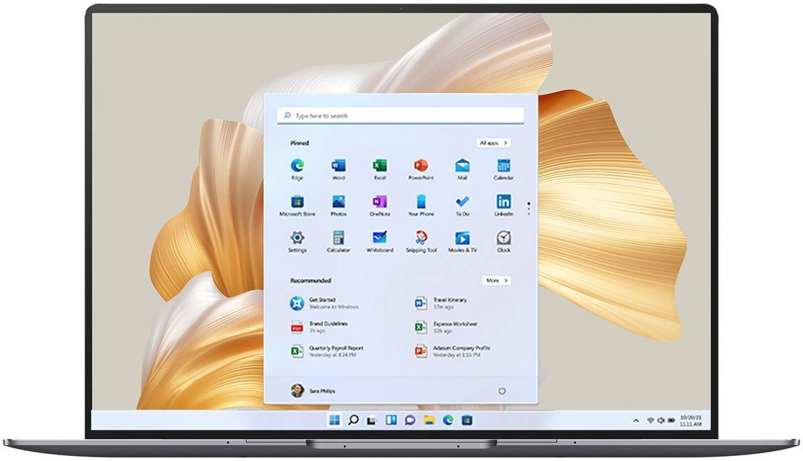 Ноутбук Huawei MateBook X Pro MRGF-X Core i7 1260P 16Gb SSD1Tb Intel Iris Xe graphics 14.2" LTPS Touch (3120x2080) Windows 11 Home grey WiFi BT Cam (53013GCR) — фото 13