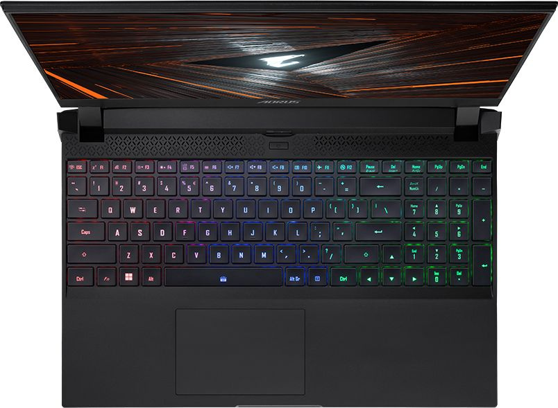 Ноутбук Gigabyte Aorus 5 Core i7 12700H 16Gb SSD1Tb NVIDIA GeForce RTX 3070 8Gb 15.6" IPS FHD (1920x1080) Windows 11 Home black WiFi BT Cam (SE4-73RU314UH) — фото 2