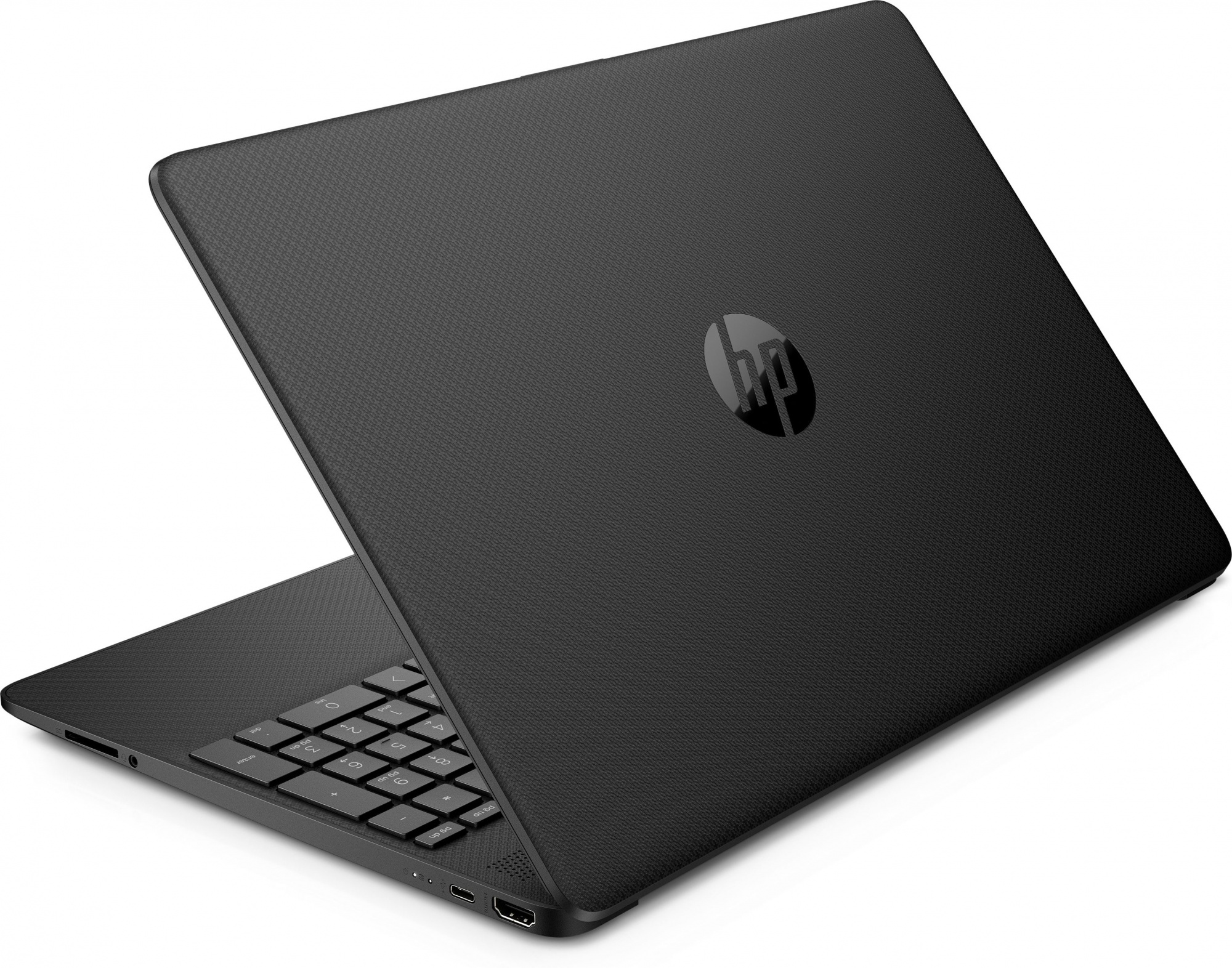 Ноутбук HP 15s-fq5035nz Core i7 1255U 8Gb SSD512Gb Intel Iris Xe graphics 15.6" IPS FHD (1920x1080) Free DOS 3.0 black WiFi BT Cam (737U1EA) — фото 4
