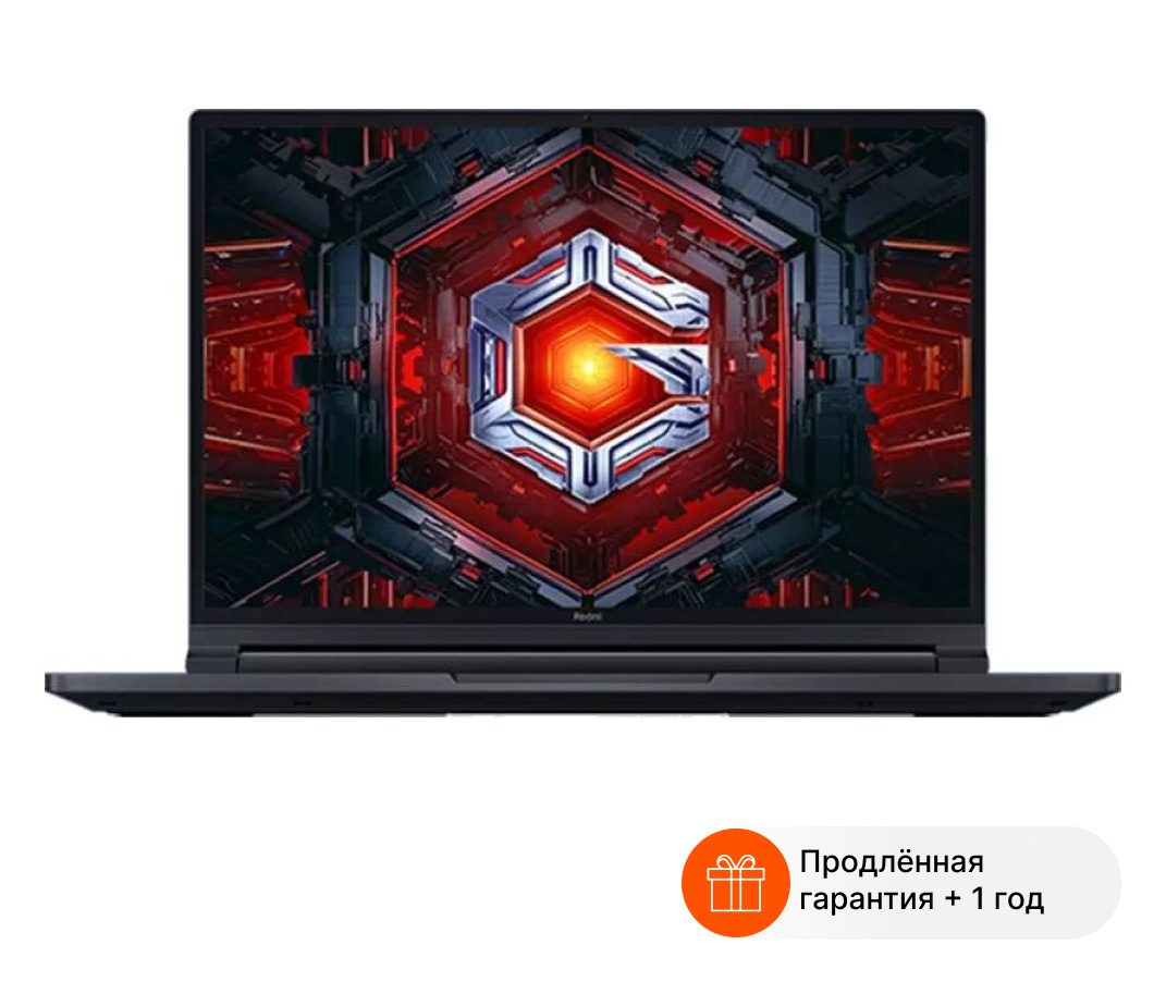 Ноутбук Xiaomi Redmibook Redmi G Core i7 12650H 16Gb SSD512Gb NVIDIA GeForce RTX 3050 4Gb 16" IPS 2.5K (2560x1600) Windows 10 trial (для ознакомления) black WiFi BT Cam (JYU4489CN)