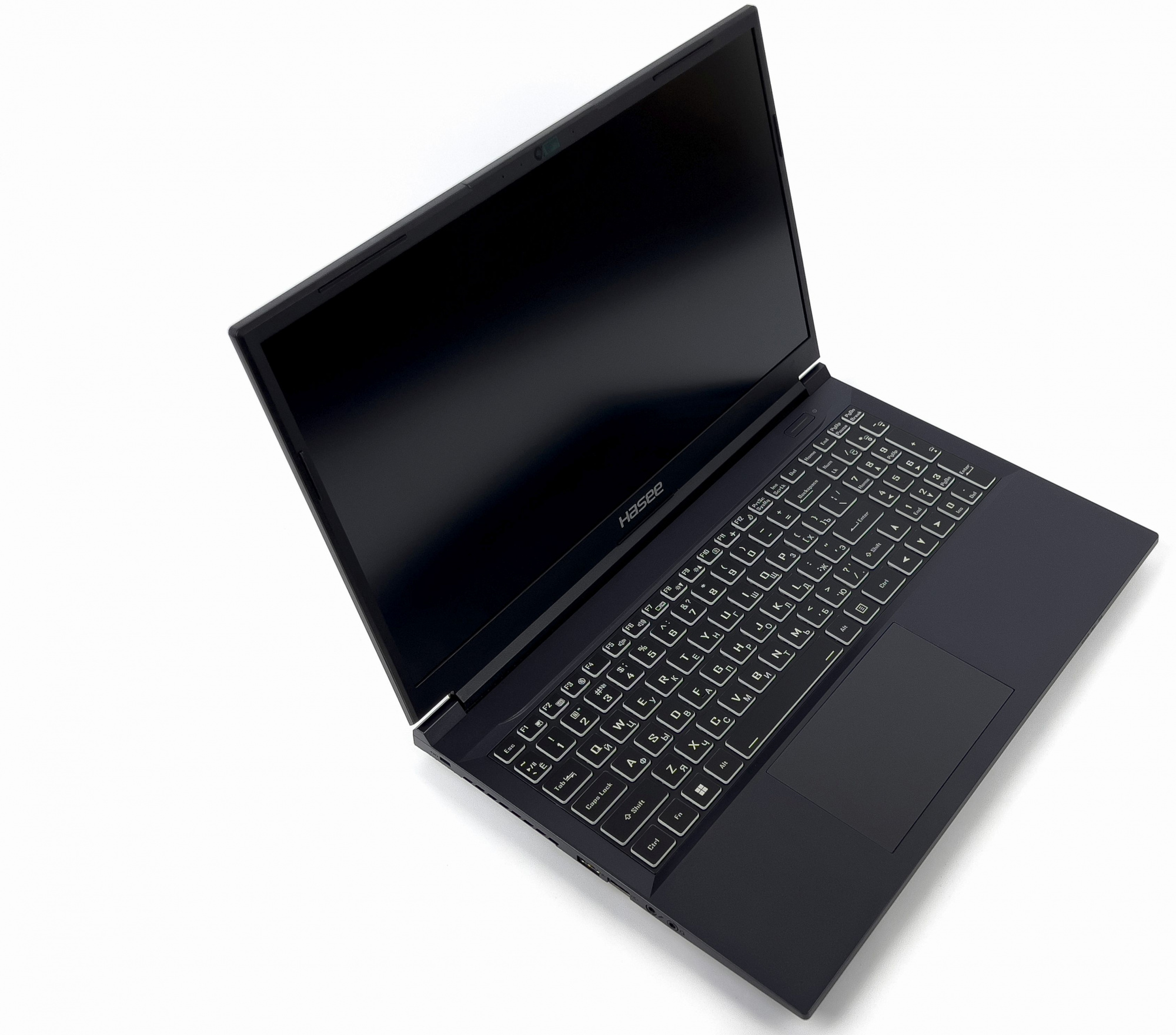 Ноутбук Hasee T8-DA5NP+ Core i5 12500H 16Gb SSD512Gb NVIDIA GeForce RTX 3060 6Gb 16" IPS 2.5K (2560x1600) Free DOS black WiFi BT Cam 3410mAh — фото 4