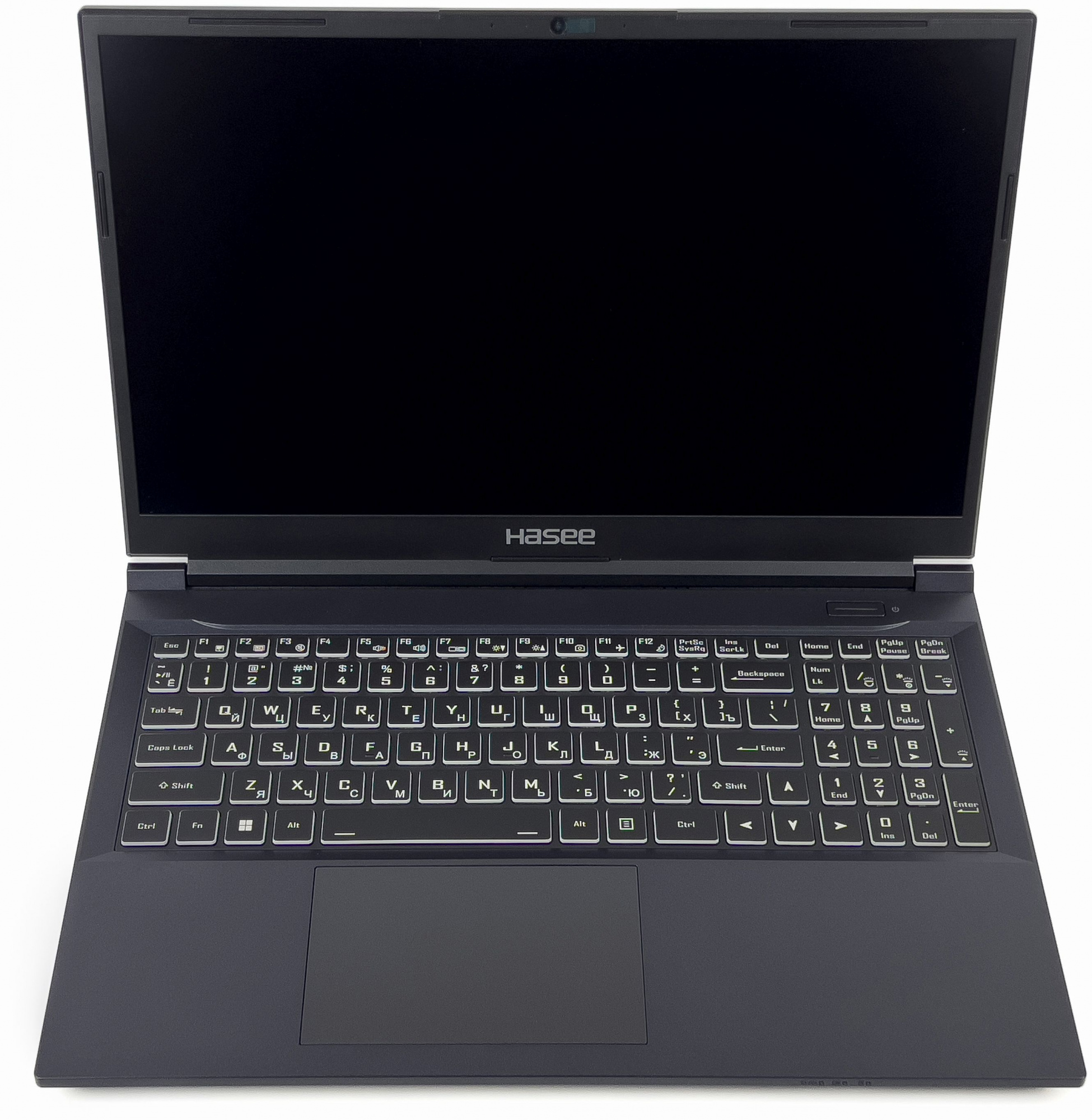 Ноутбук Hasee T8-DA7NP+ Core i7 12700H 16Gb SSD512Gb NVIDIA GeForce RTX 3060 6Gb 16" IPS 2.5K (2560x1600) Free DOS black WiFi BT Cam 3410mAh — фото 2