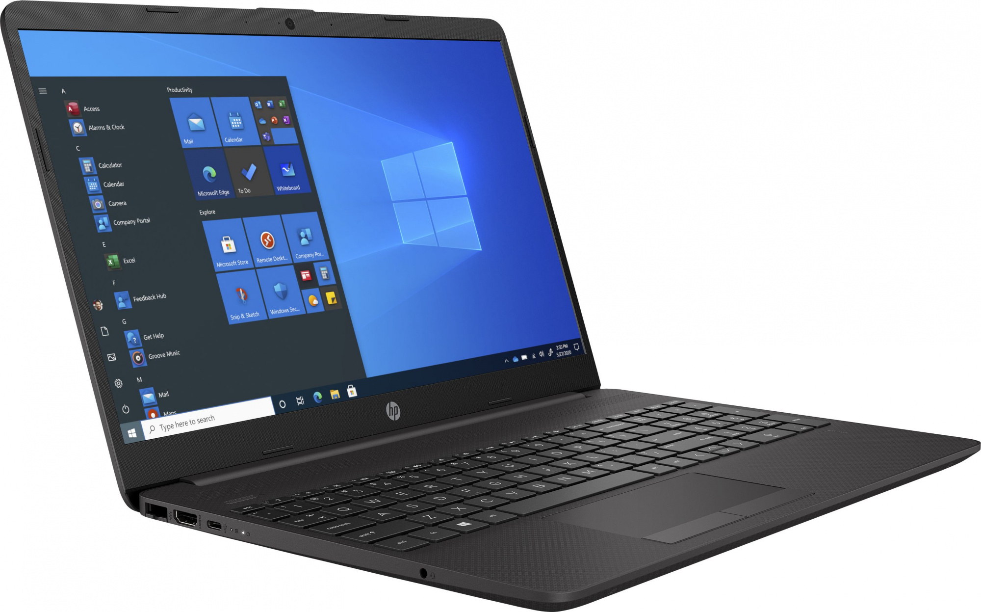 Ноутбук HP 255 G8 Ryzen 5 5500U 8Gb SSD512Gb AMD Radeon 15.6" FHD (1920x1080) Windows 11 Professional dk.silver WiFi BT Cam (4K7Z5EA/4K725EA) — фото 2