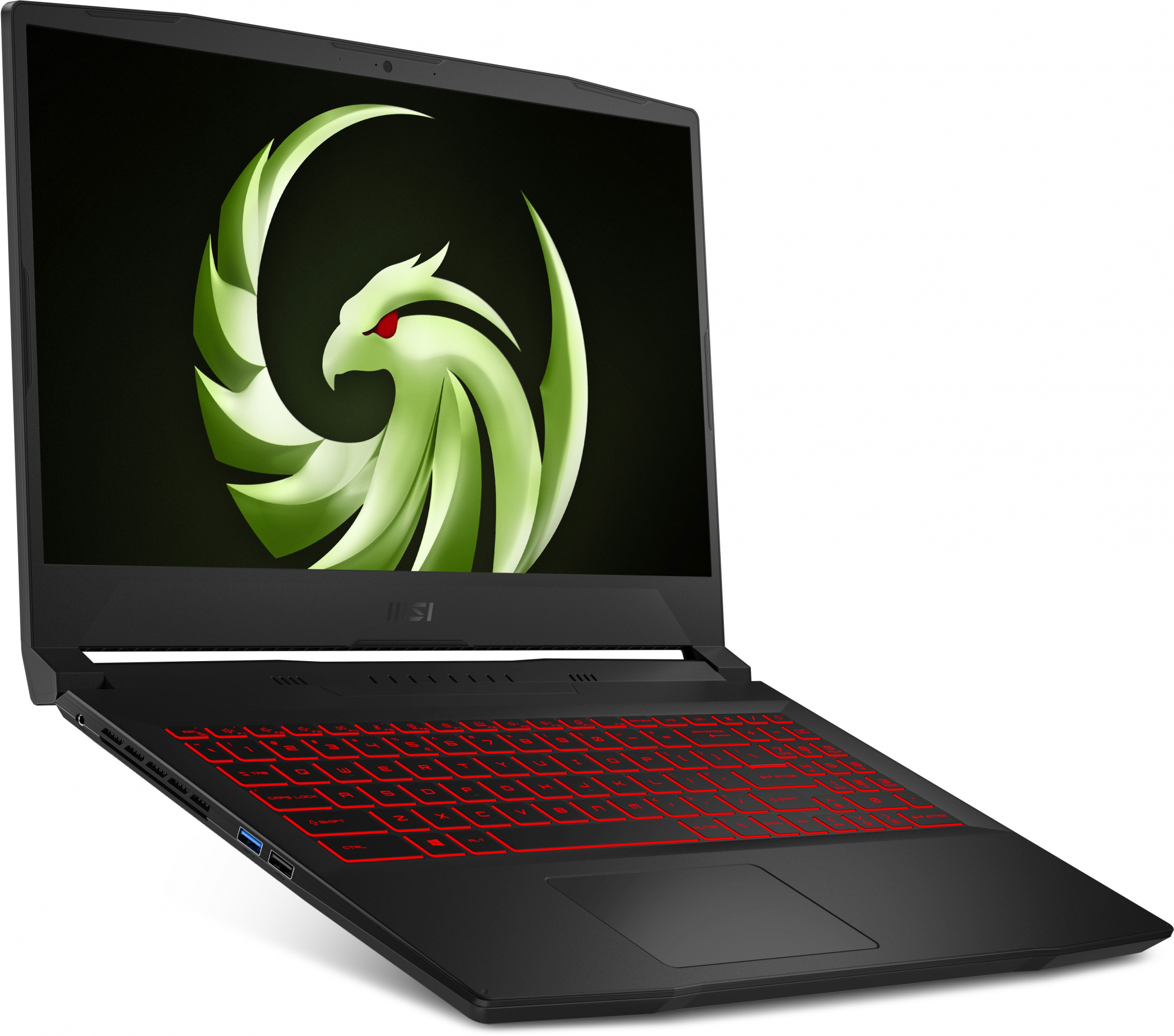 Ноутбук MSI Bravo 15 B5DD-415XRU Ryzen 7 5800H 16Gb SSD512Gb AMD Radeon RX5500M 4Gb 15.6" IPS FHD (1920x1080) Free DOS black WiFi BT Cam (9S7-158K12-415) — фото 2