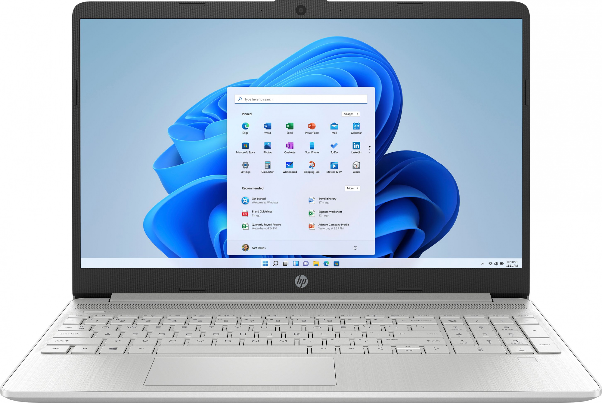 Ноутбук HP 15s-eq2040nl Ryzen 5 5500U 8Gb SSD256Gb AMD Radeon 15.6" SVA FHD (1920x1080)/ENGKBD Windows 10 Home English silver WiFi BT Cam (4C9N2EA)