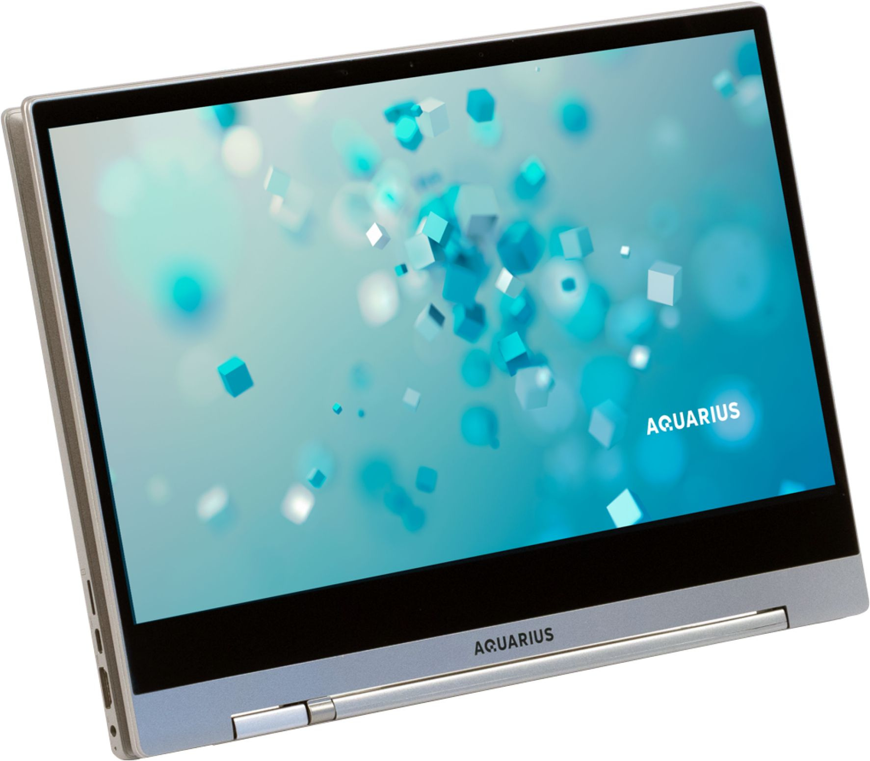 Ноутбук Aquarius Cmp NS483 Core i5 8250U 8Gb SSD256Gb Intel UHD Graphics 620 14.1" Touch FHD (1920x1080) noOS grey WiFi BT Cam — фото 3