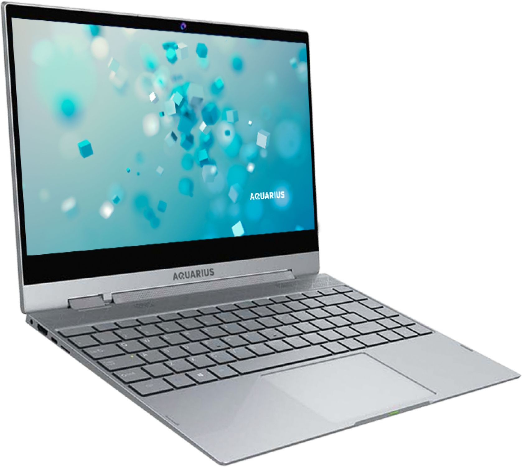 Ноутбук Aquarius Cmp NS483 Core i5 8250U 8Gb SSD256Gb Intel UHD Graphics 620 14.1" Touch FHD (1920x1080) noOS grey WiFi BT Cam — фото 6