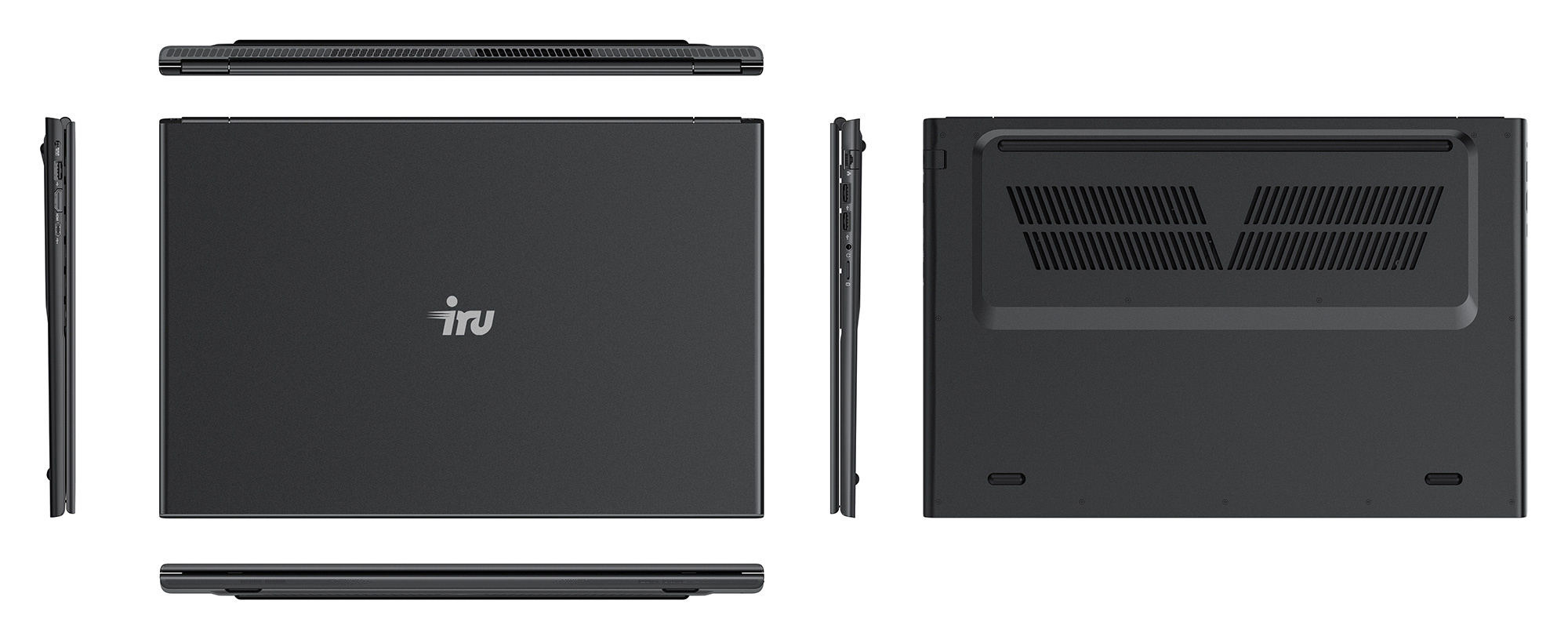Ноутбук IRU Калибр 17TLI Core i5 1135G7 16Gb SSD512Gb Intel Iris Xe 17.3" IPS FHD (1920x1080) Free DOS grey WiFi BT Cam 4800mAh (1872396) — фото 4