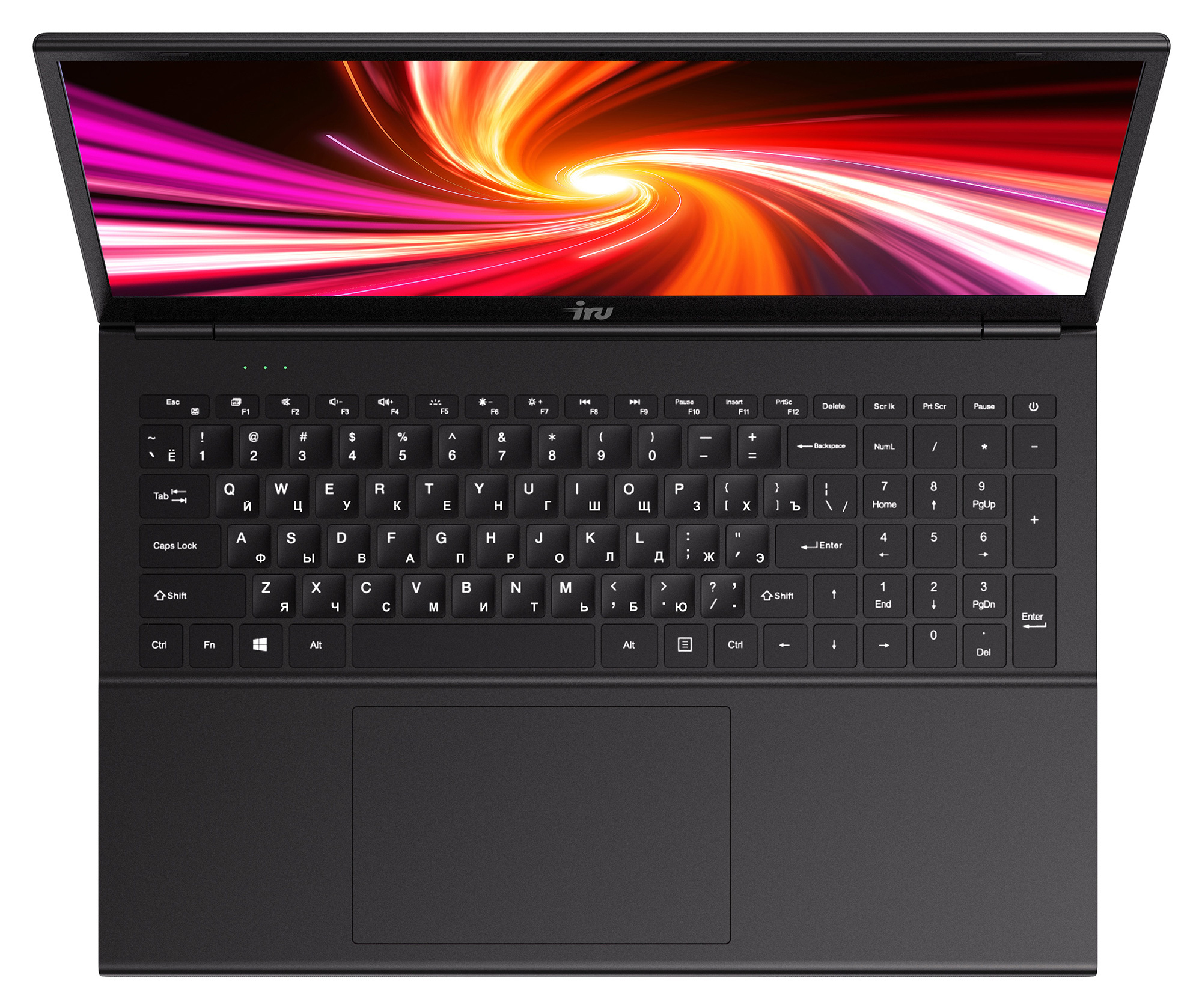 Ноутбук IRU Калибр 17TLI Core i5 1135G7 16Gb SSD512Gb Intel Iris Xe 17.3" IPS FHD (1920x1080) Free DOS grey WiFi BT Cam 4800mAh (1872396) — фото 6