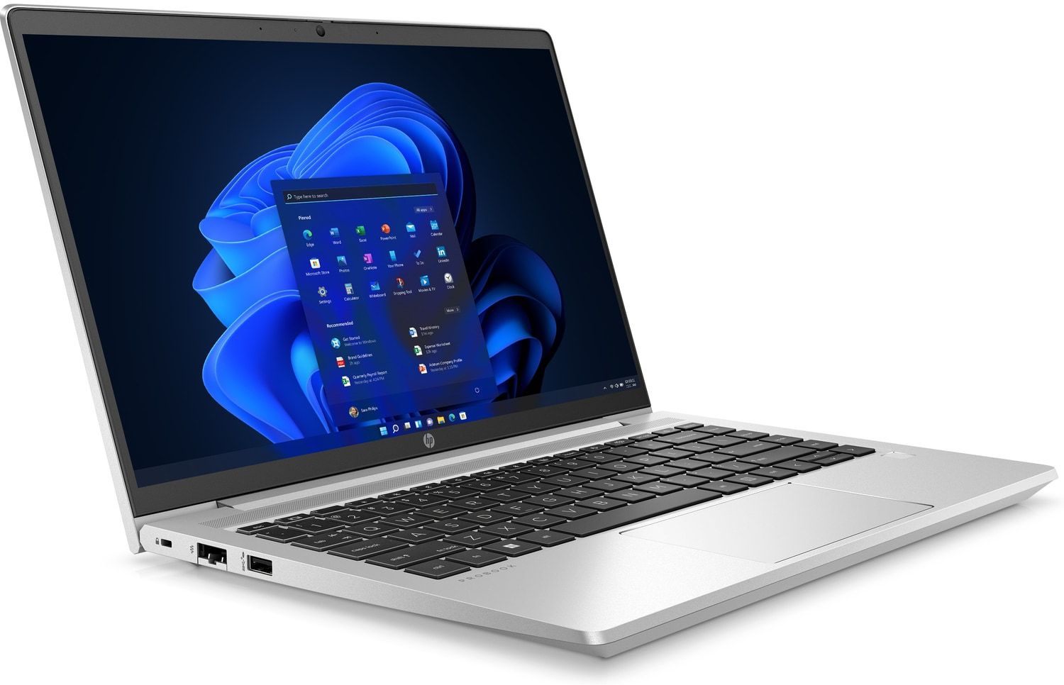 Ноутбук HP ProBook 445 G9 Ryzen 7 5825U 8Gb SSD256Gb AMD Radeon 14" FHD (1920x1080) Windows 11 Professional 64 silver WiFi BT Cam (6F1U5EA) — фото 2