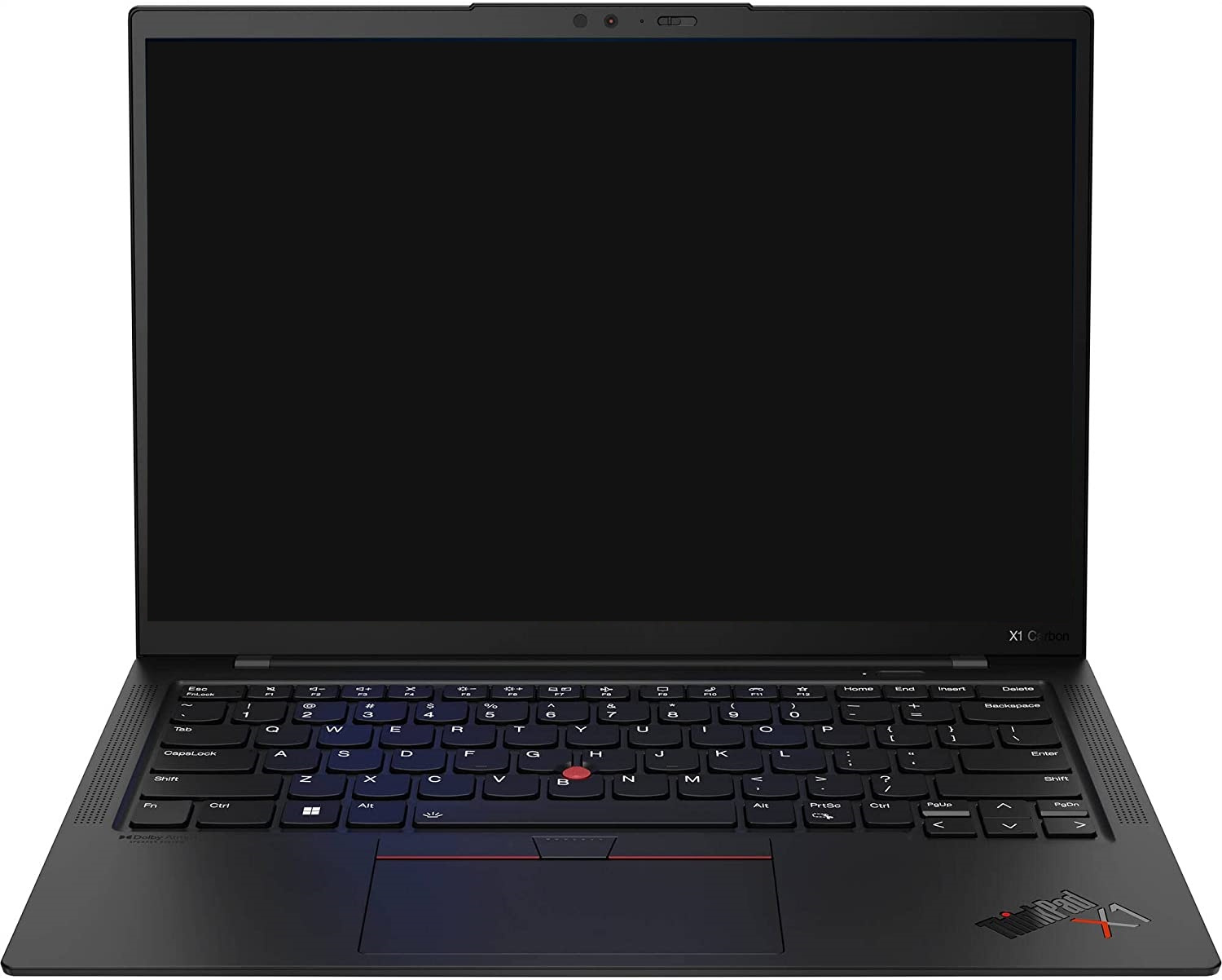 Ноутбук Lenovo ThinkPad X1 Carbon G10 Core i7 1265U 16Gb SSD1Tb Intel Iris Xe graphics 14" IPS 2.2K (2240x1400) Free DOS black WiFi BT Cam (21CCS9PV01) — фото 2